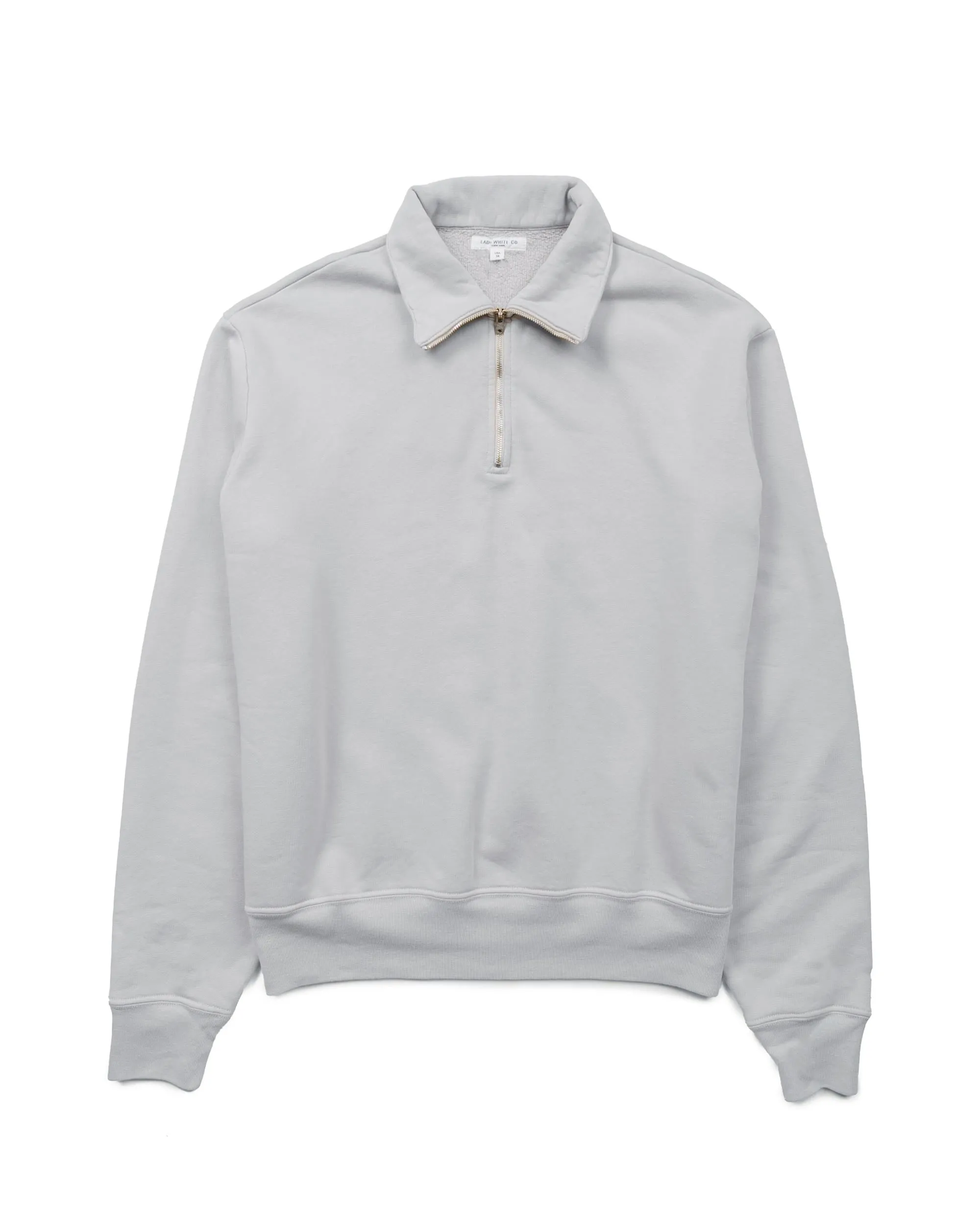 Lady White Co. Quarter Zip Sweatshirt Foggy Blue sold by Lost & Found