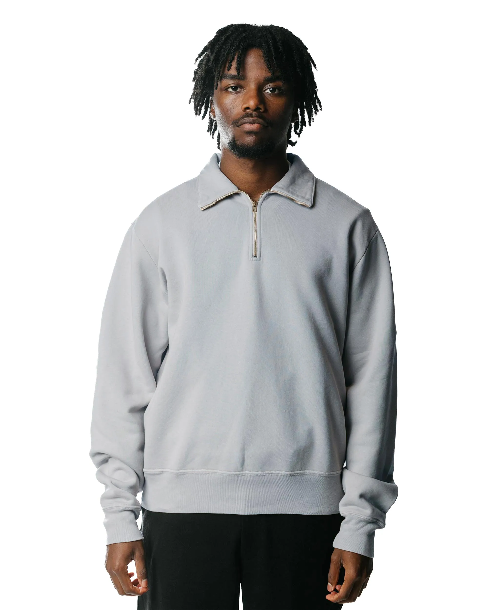 Lady White Co. Quarter Zip Sweatshirt Foggy Blue sold by Lost & Found product image thumbnail 2