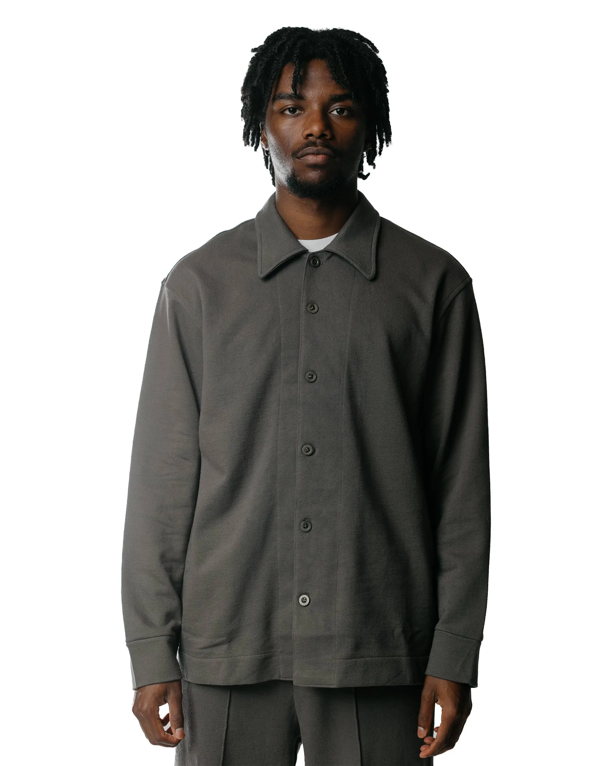 Lady White Co. Francisco Button Down Solid Grey sold by Lost & Found product image thumbnail 2