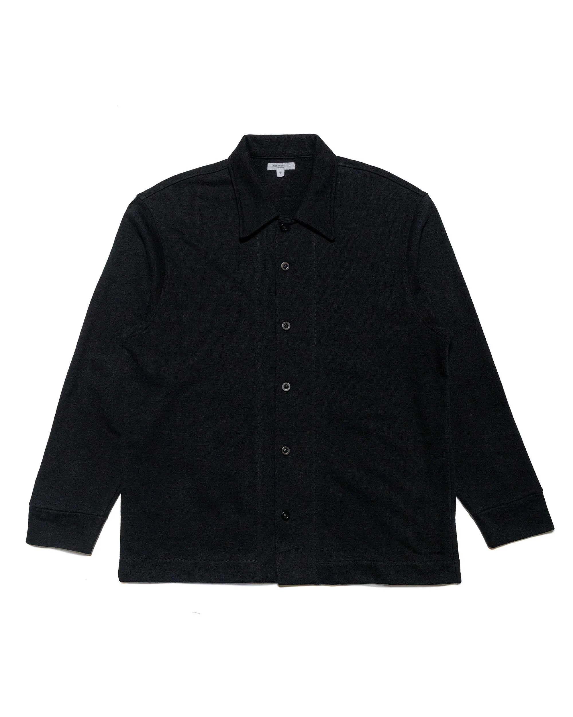 Lady White Co. Francisco Button Down Black sold by Lost & Found