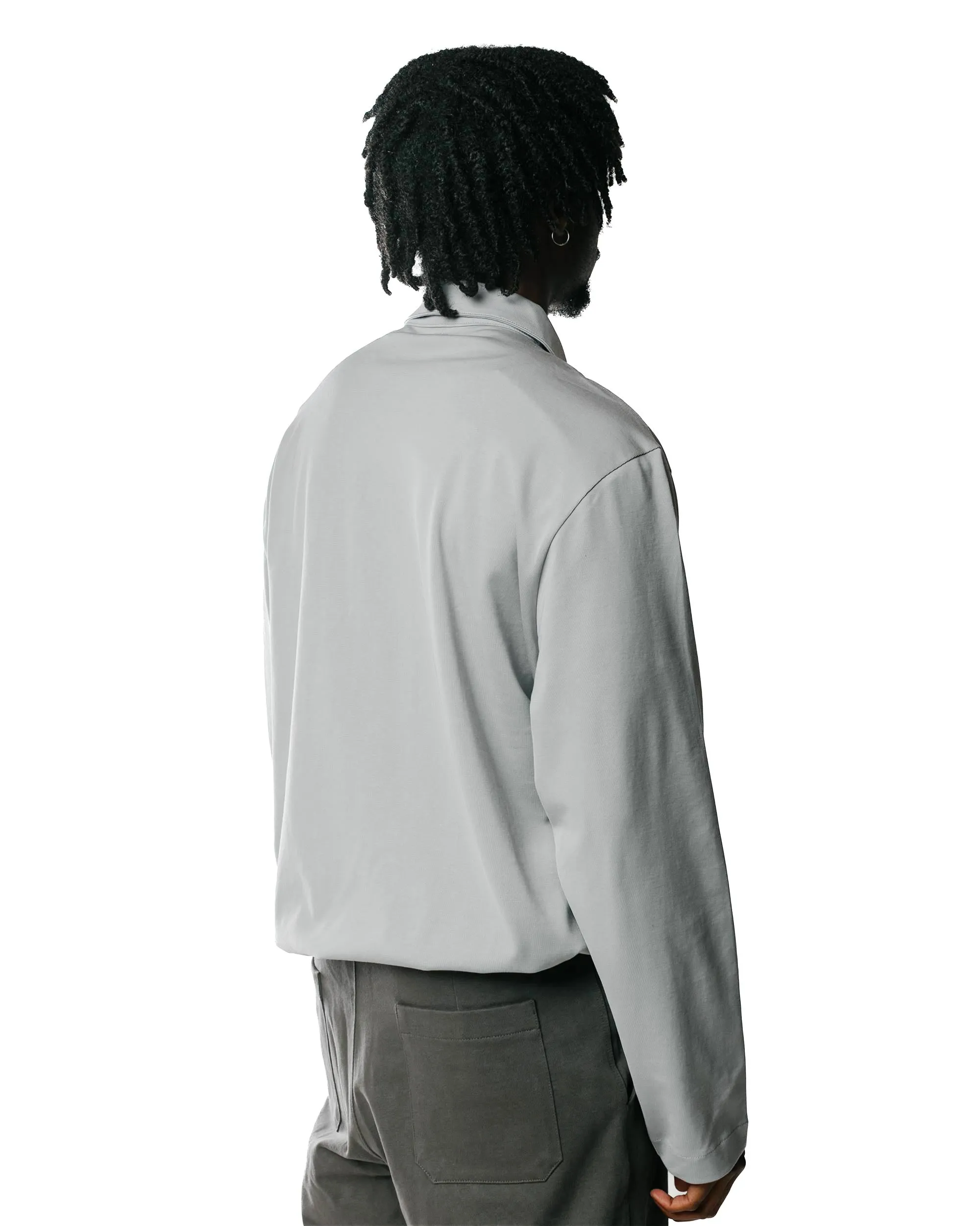 Lady White Co. L/S Richmond Polo Foggy Blue sold by Lost & Found product image thumbnail 3