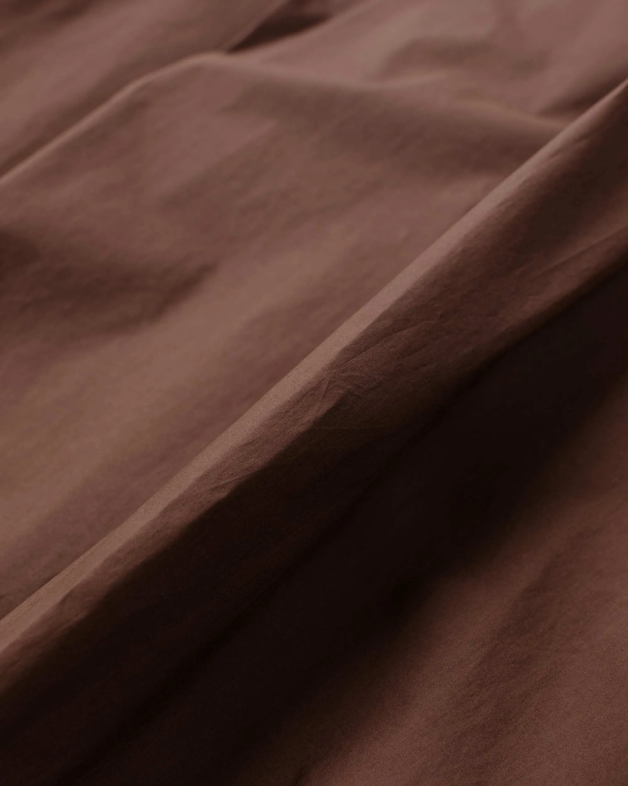 Margaret Howell Oversized Dress Shirt Matt Cotton Poplin Teak sold by Lost & Found product image thumbnail 5