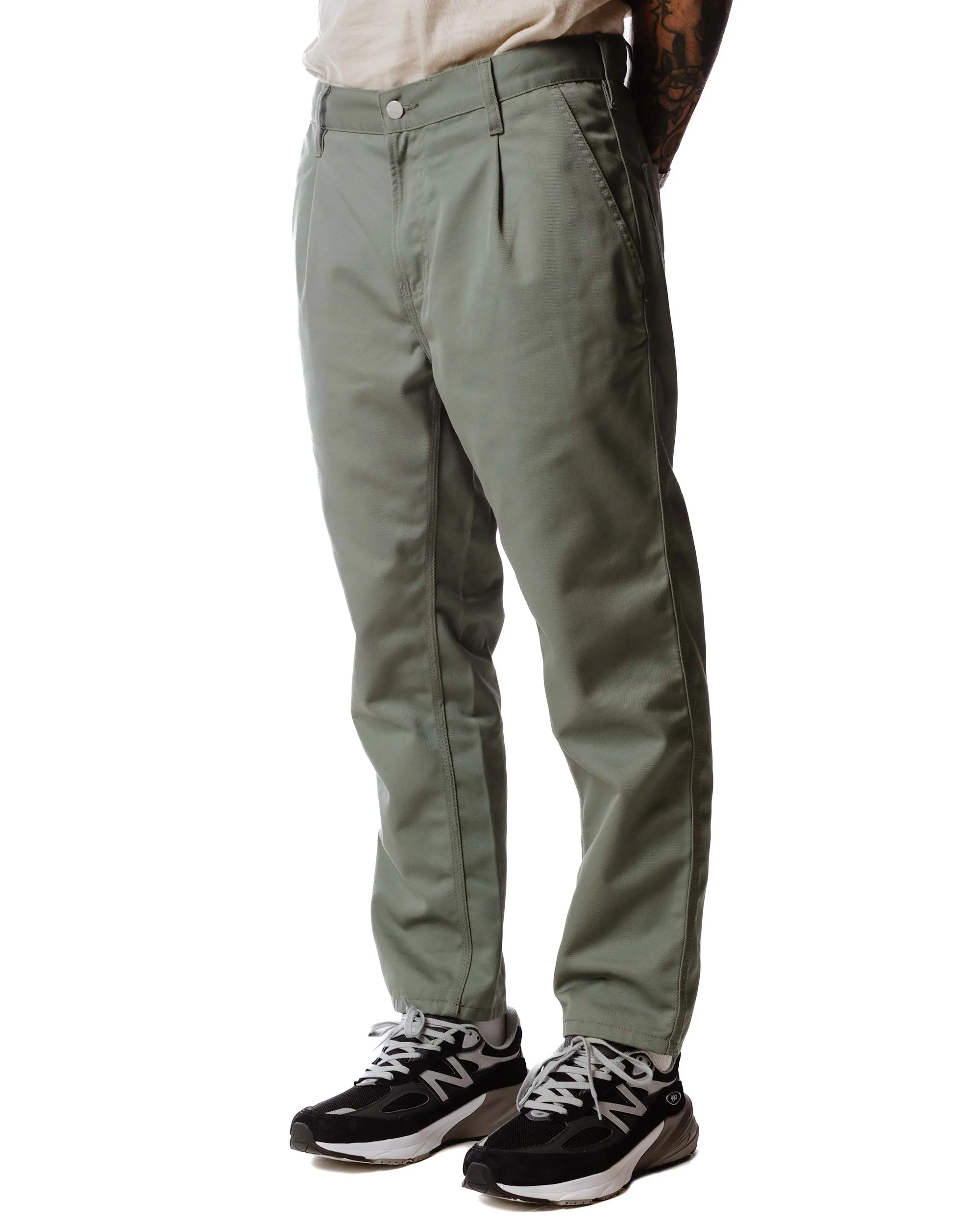 Carhartt W.I.P. Abbott Pant Smoke Green sold by Lost & Found product image thumbnail 3