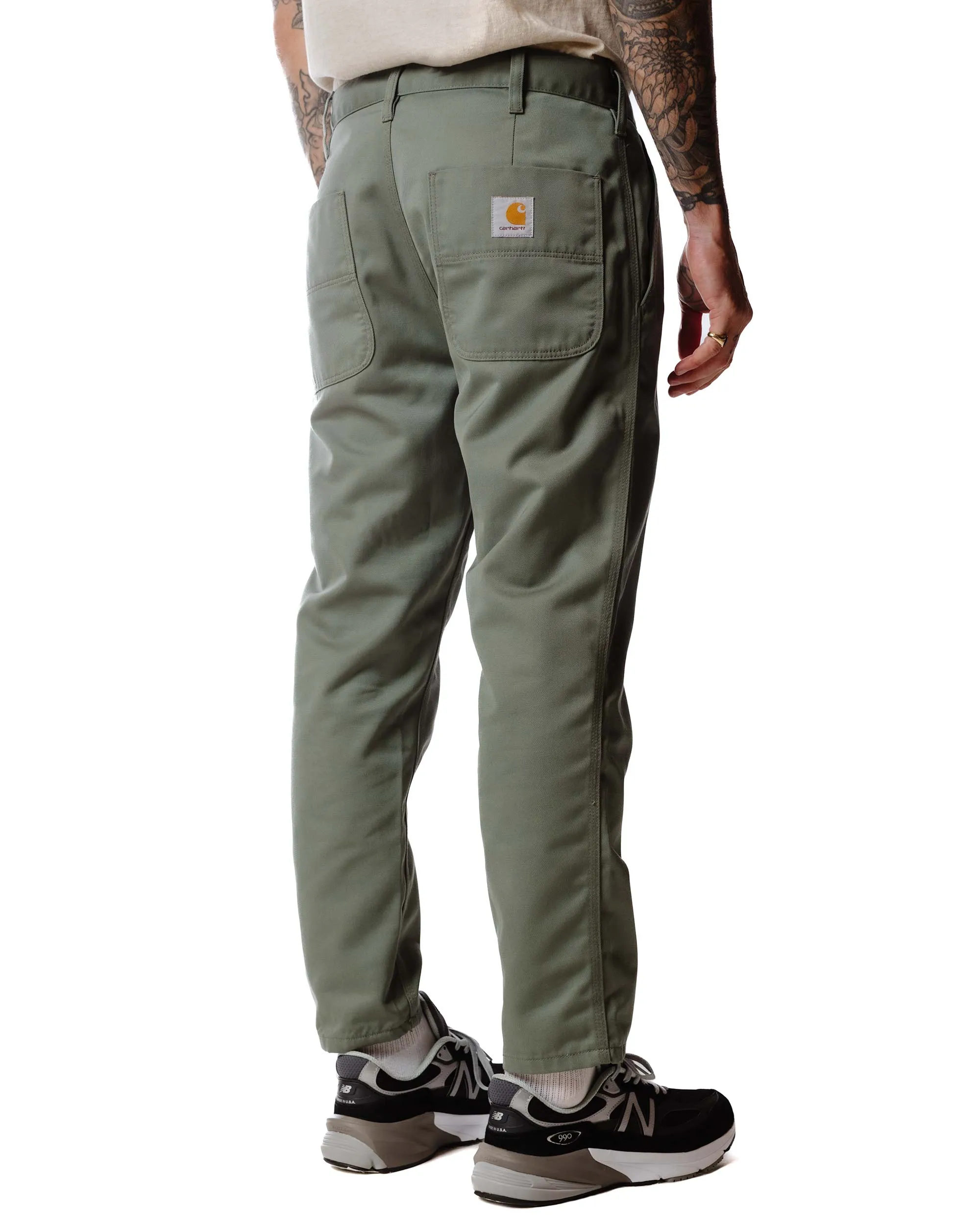 Carhartt W.I.P. Abbott Pant Smoke Green sold by Lost & Found product image thumbnail 4