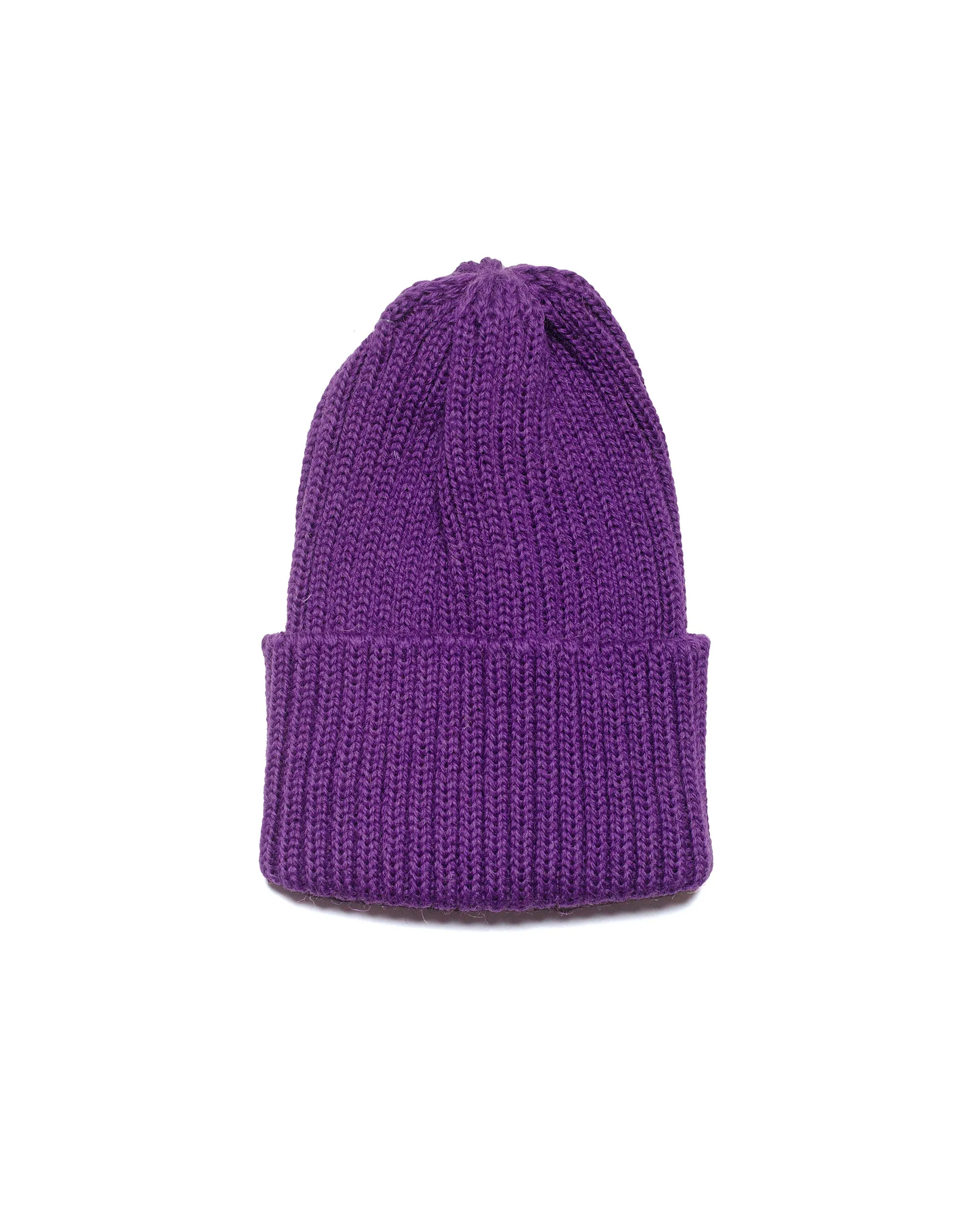 Beams Plus Wool Watch Cap Purple sold by Lost & Found