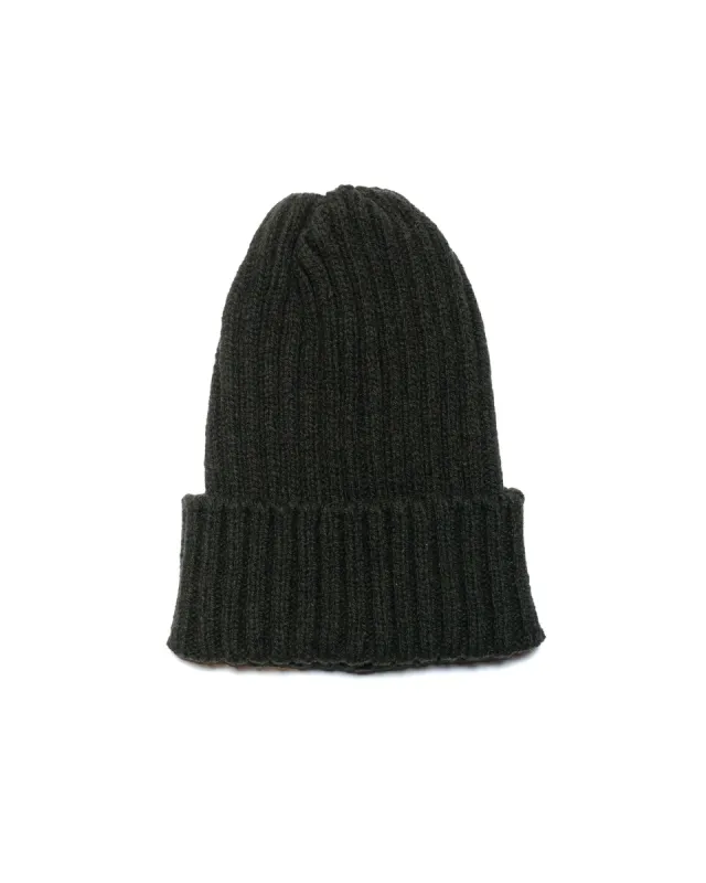 Beams Plus Wool Watch Cap Olive sold by Lost & Found