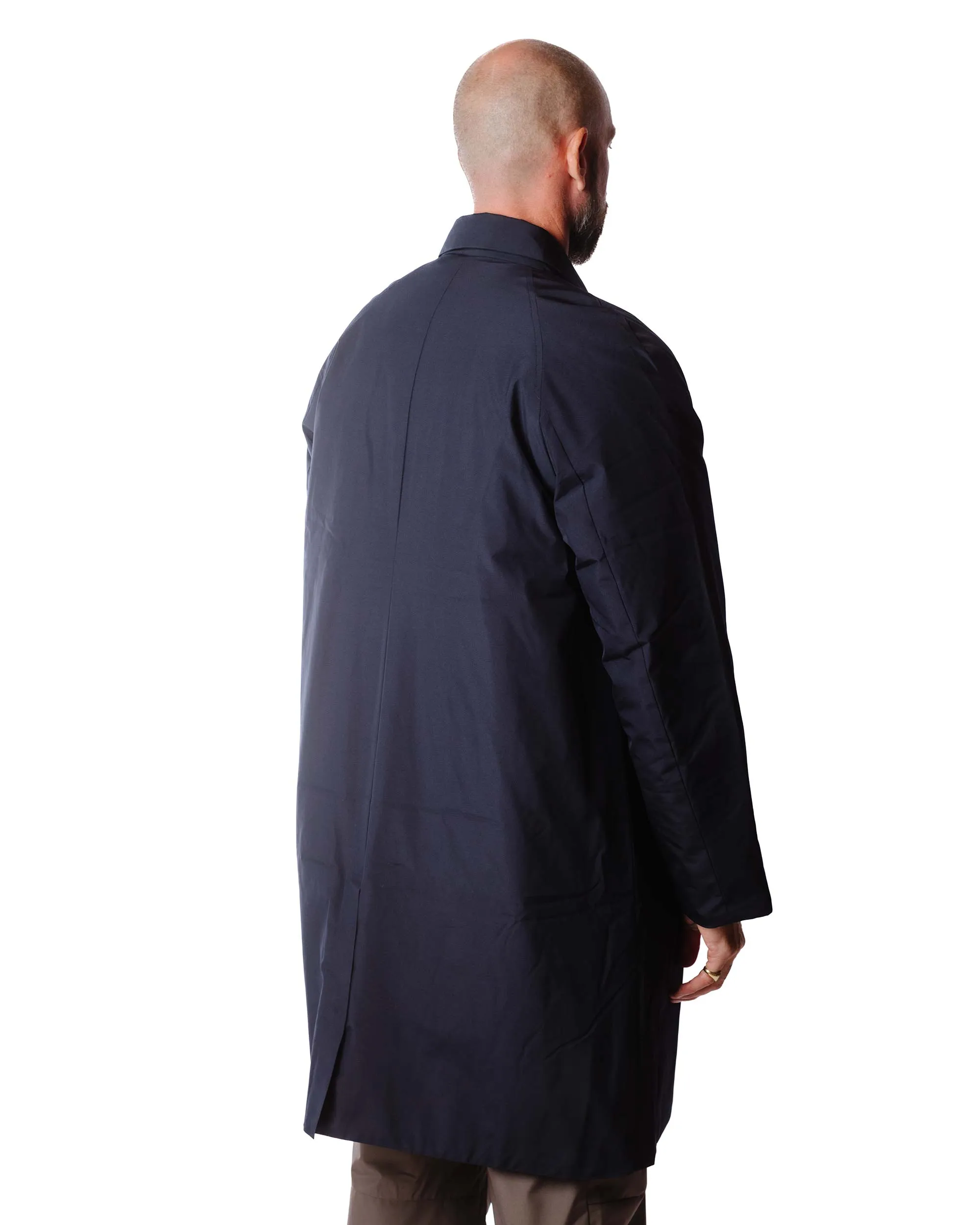 Norse Projects Vargo Gore-Tex Infinium Raglan Mac Dark Navy sold by Lost & Found product image thumbnail 4