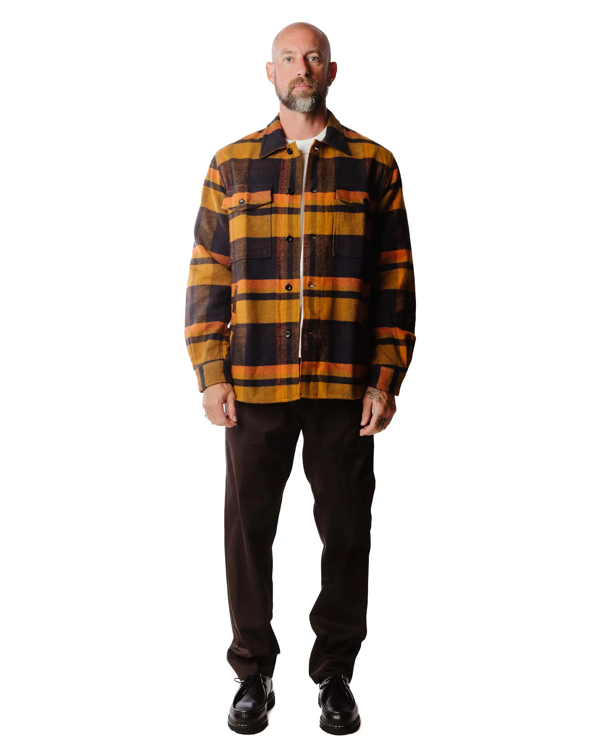 Norse Projects Julian Organic Heavy Twill Overshirt Dark Navy sold by Lost & Found product image thumbnail 2