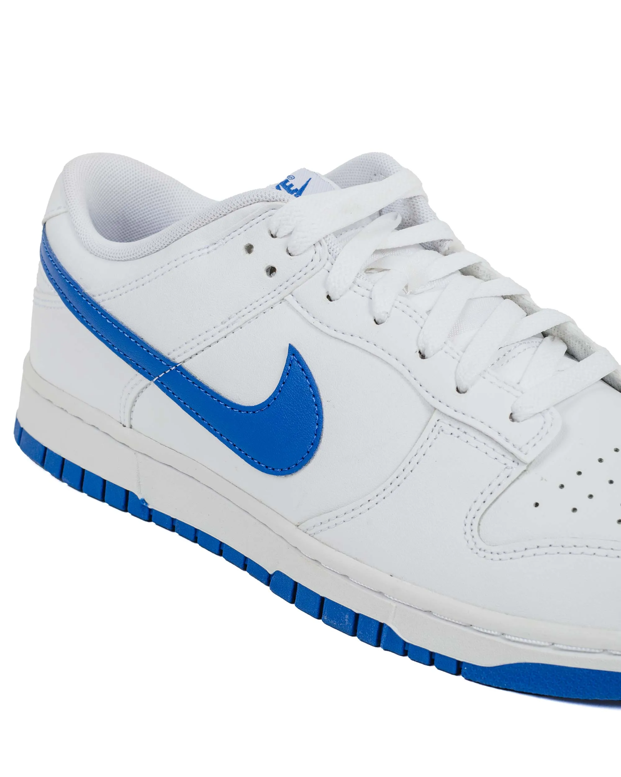 Nike Dunk Low Retro White/Hyper Royal sold by Lost & Found product image thumbnail 3