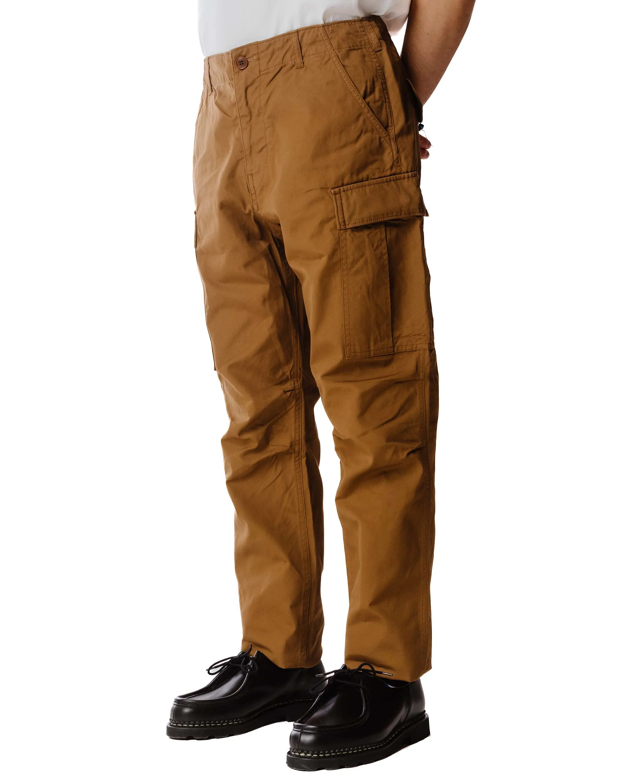 Sage de Cret x Lost & Found Coated Cotton/Linen Cargo Trouser Beige sold by Lost & Found product image thumbnail 3