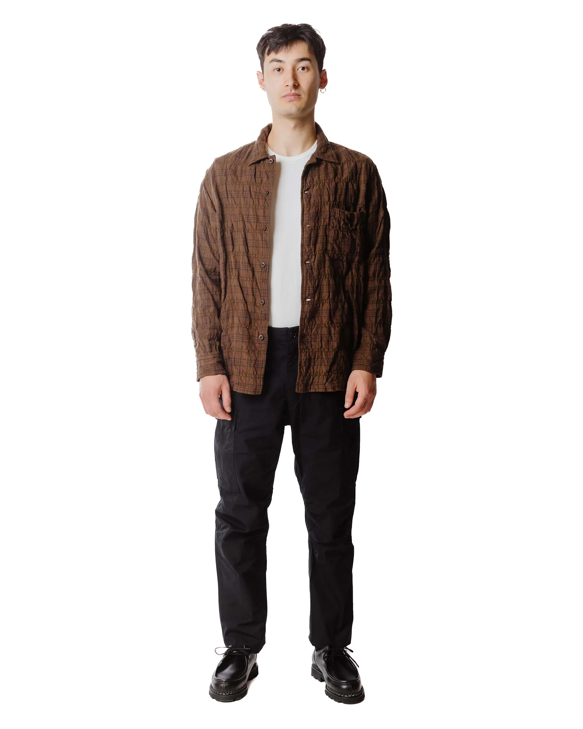 Sage de Cret x Lost & Found Coated Cotton/Linen Cargo Trouser Black sold by Lost & Found product image thumbnail 2