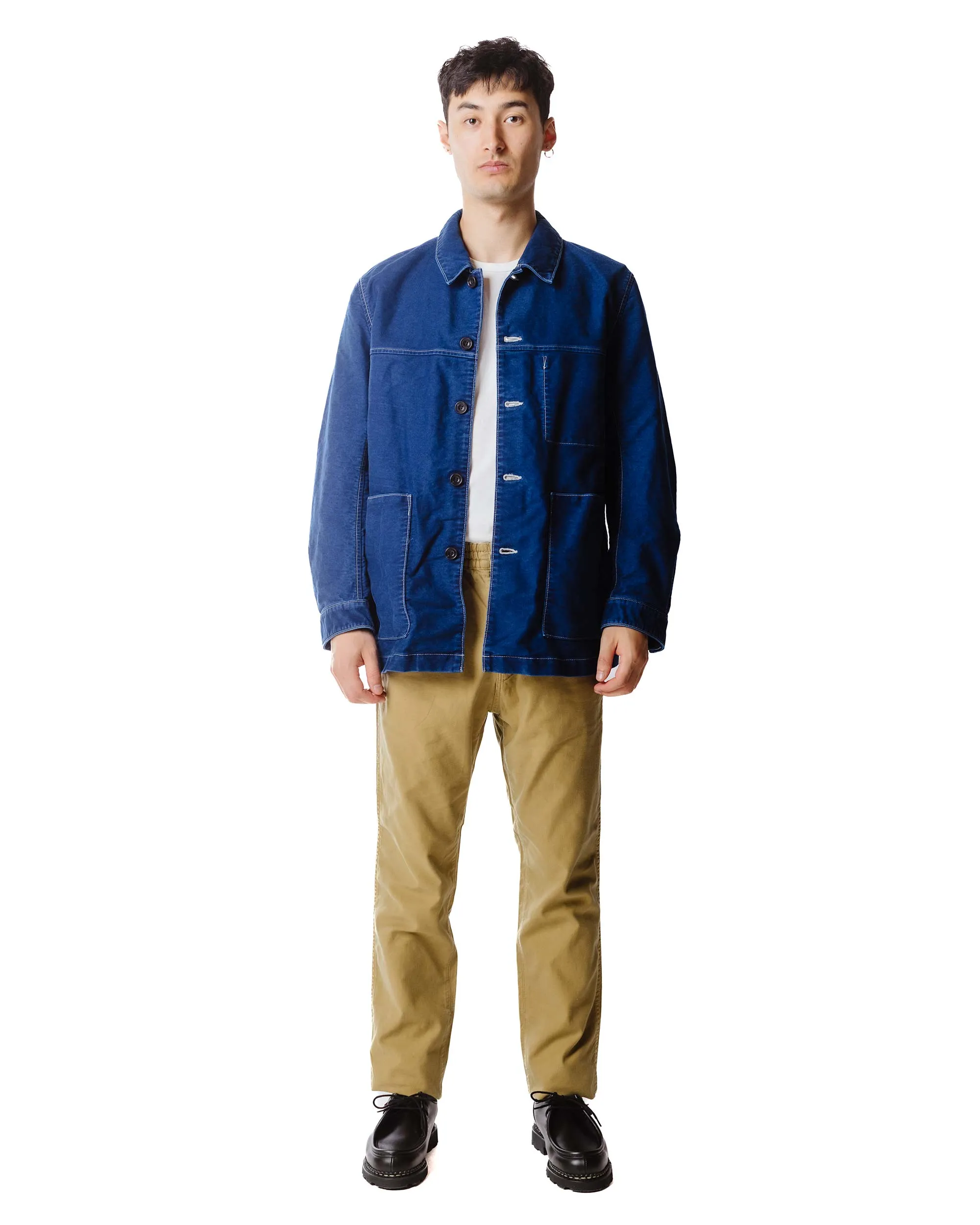 Sage de Cret Cotton/Linen Satin Back Crepe Tapered Pants Beige sold by Lost & Found product image thumbnail 2