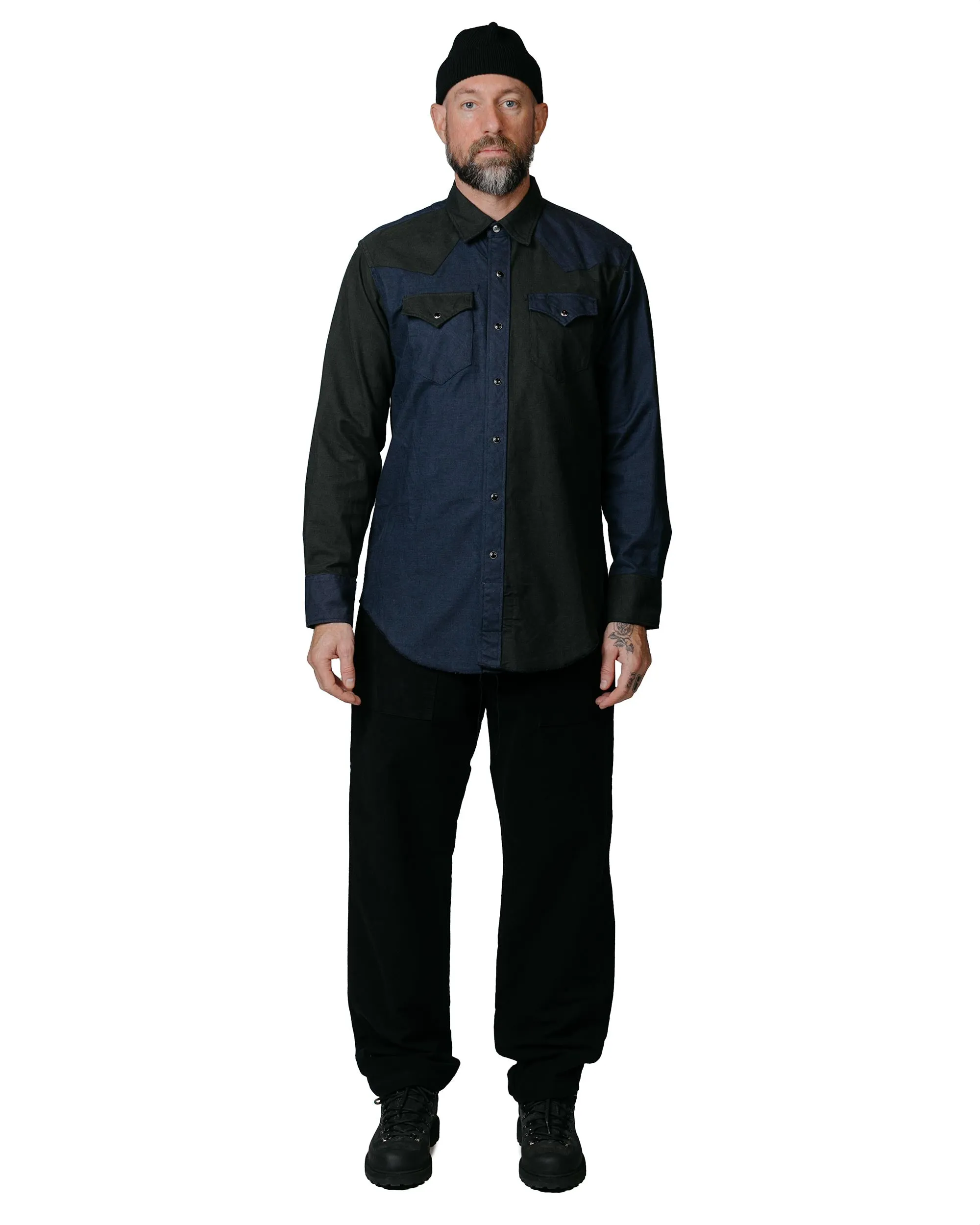 Engineered Garments Fatigue Pant Black Cotton Moleskin sold by Lost & Found product image thumbnail 4