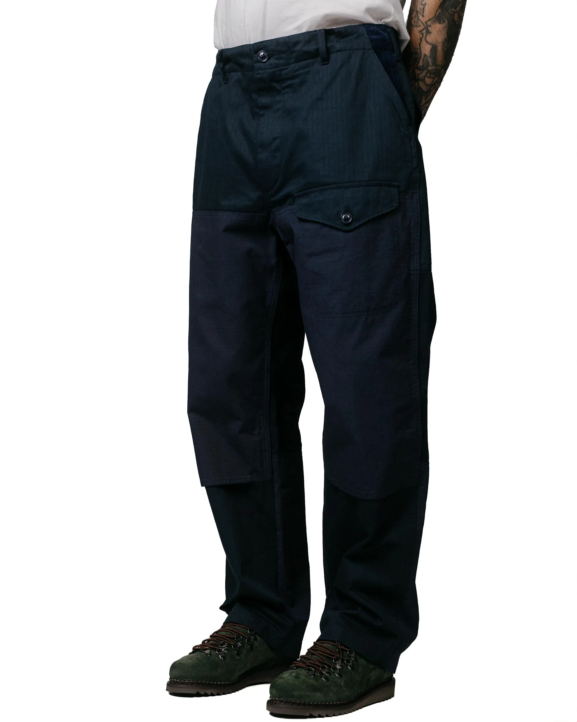 Engineered Garments Field Pant Dark Navy Cotton Herringbone Twill sold by Lost & Found product image thumbnail 2