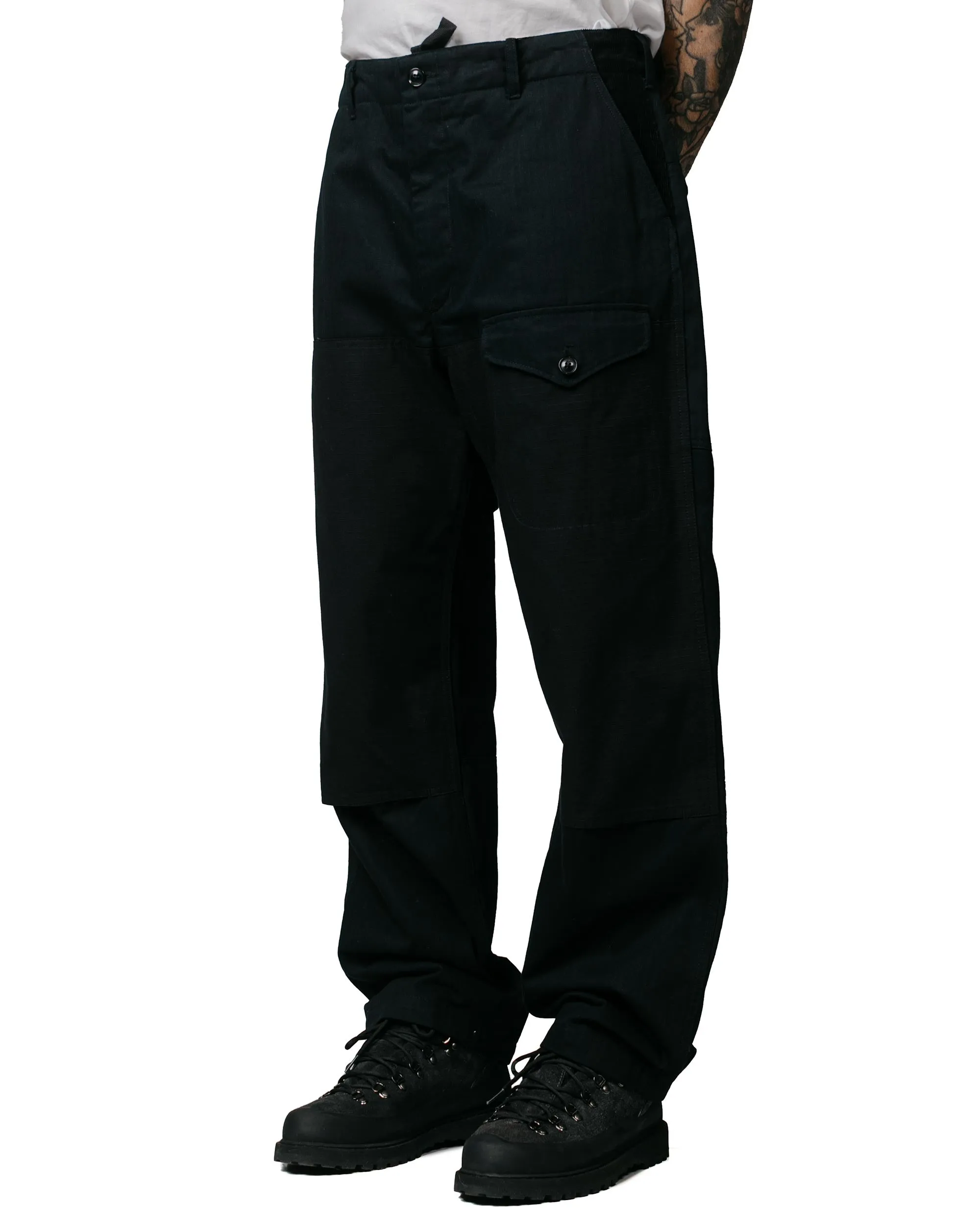 Engineered Garments Field Pant Black Cotton Herringbone Twill sold by Lost & Found product image thumbnail 2
