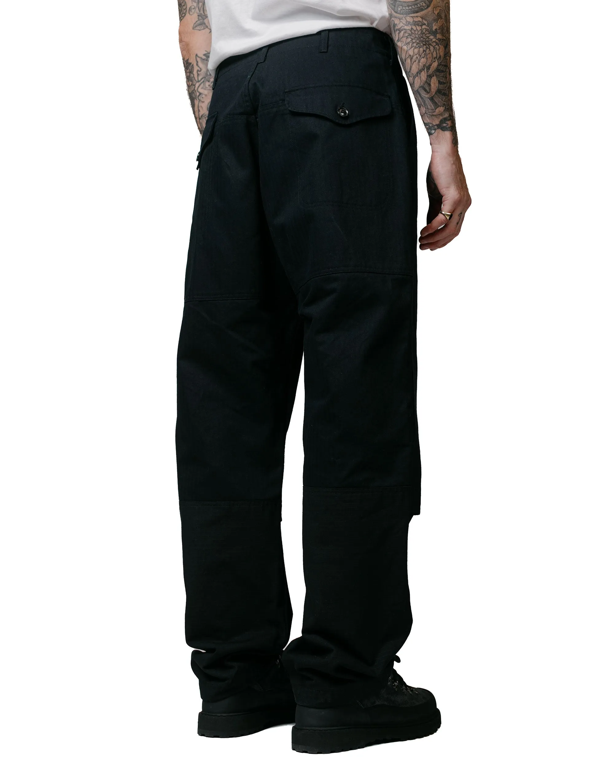 Engineered Garments Field Pant Black Cotton Herringbone Twill sold by Lost & Found product image thumbnail 3