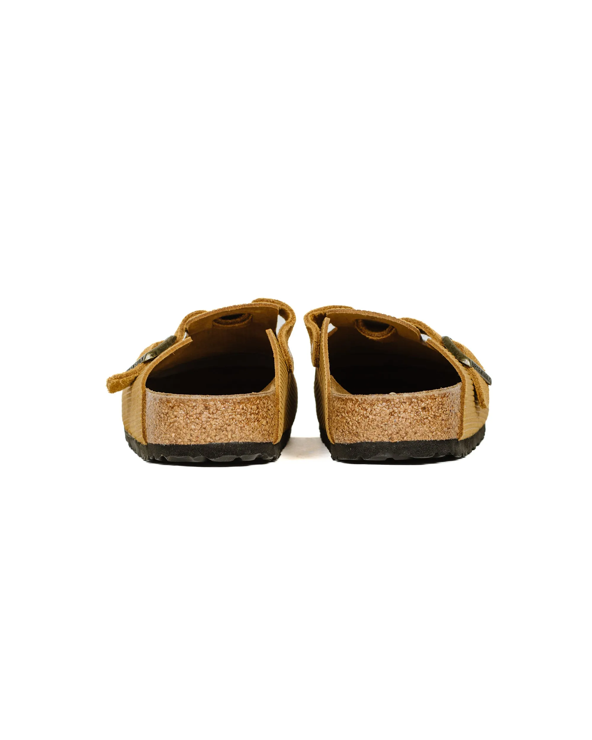 Birkenstock Boston Cork Brown Suede Corduroy sold by Lost & Found product image thumbnail 4