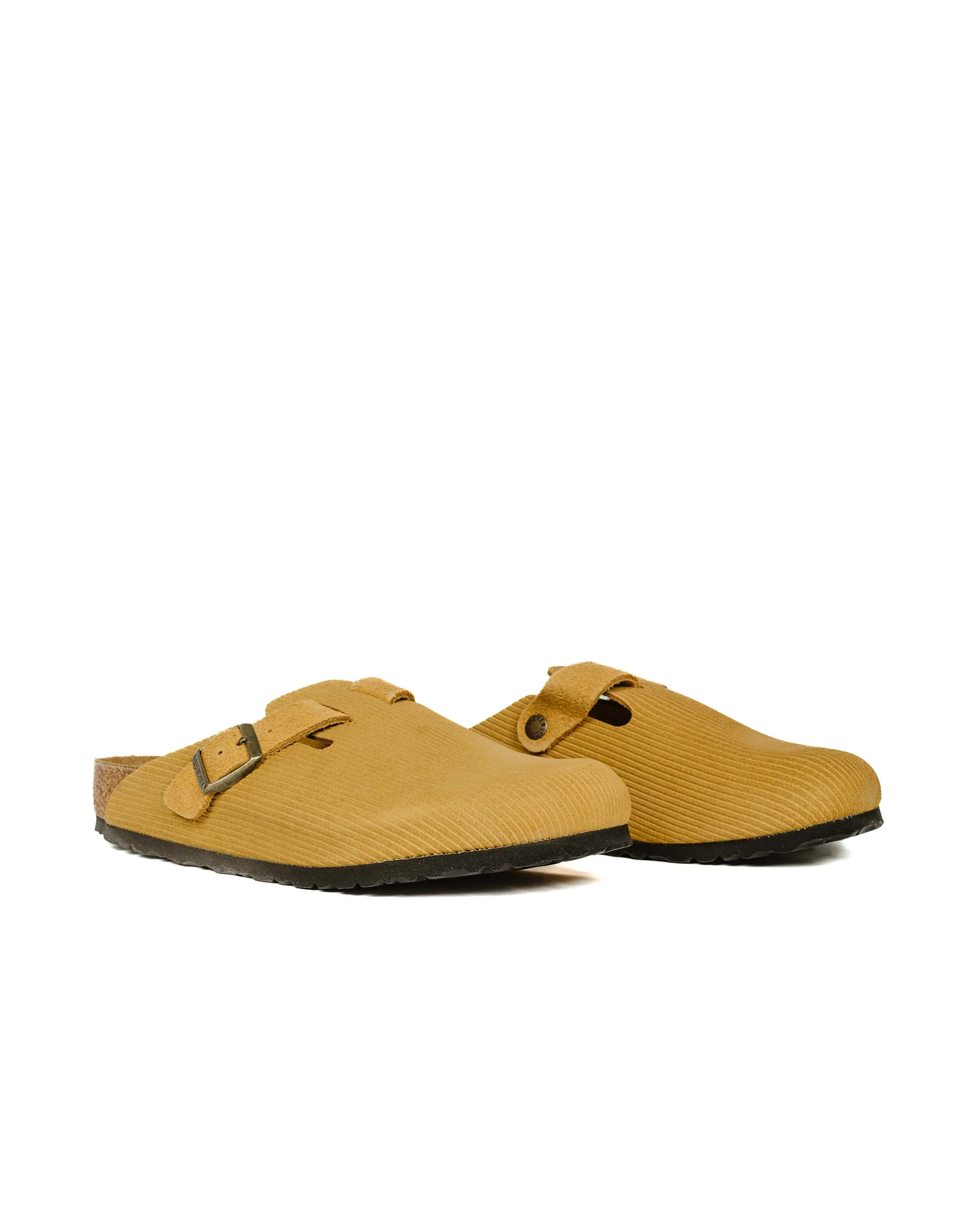 Birkenstock Boston Cork Brown Suede Corduroy sold by Lost & Found product image thumbnail 2
