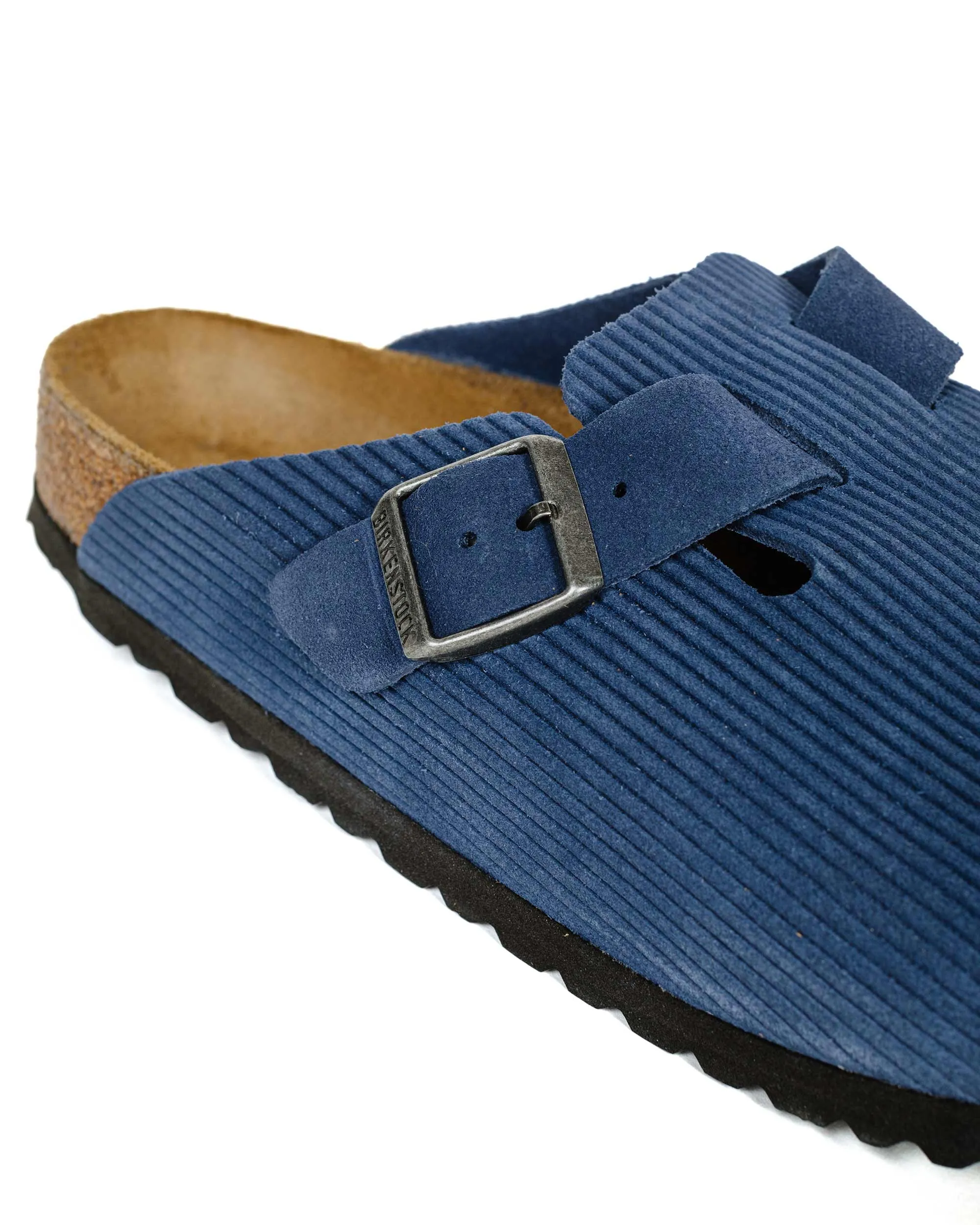Birkenstock Boston Indigo Blue Suede Corduroy sold by Lost & Found product image thumbnail 3