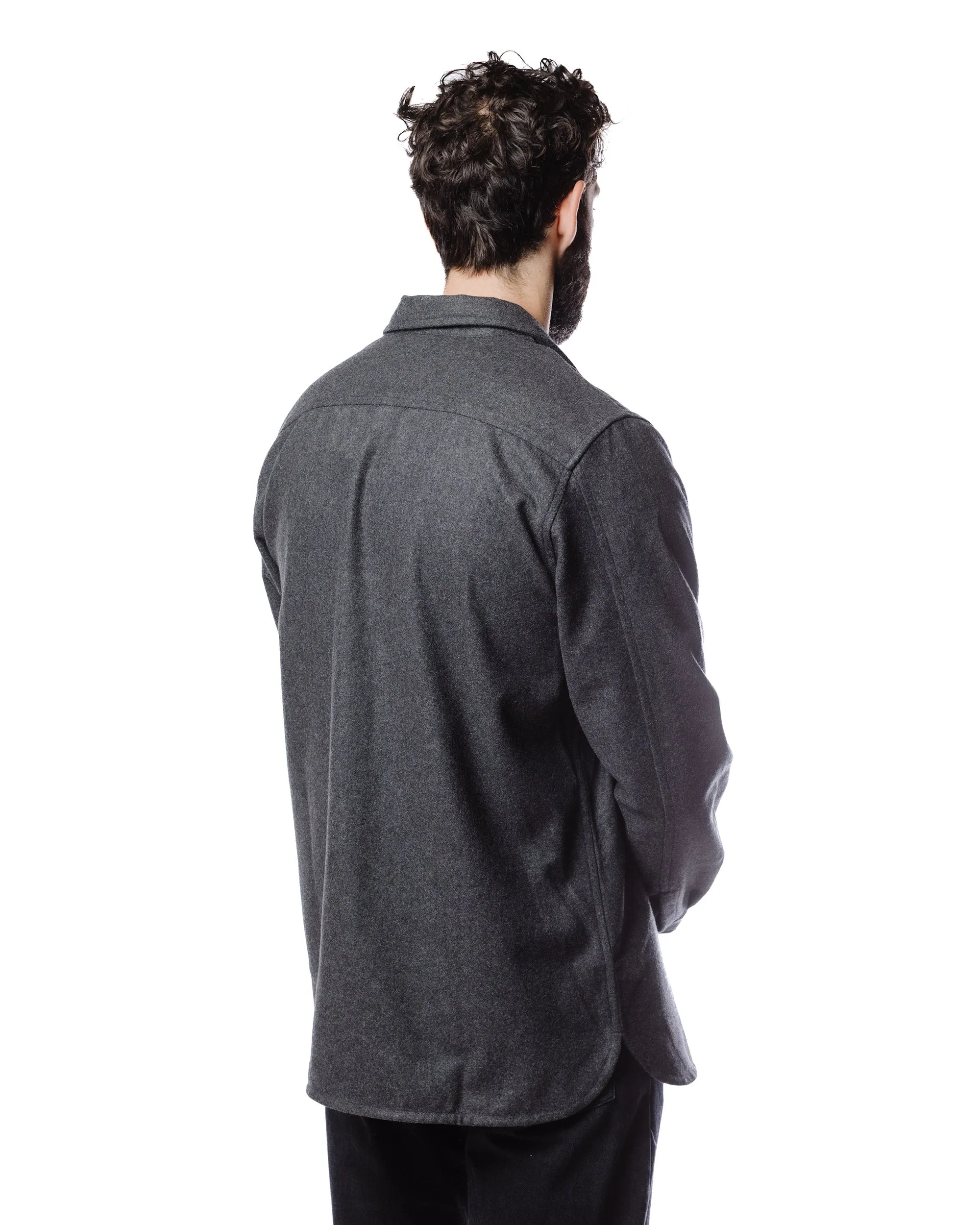 Norse Projects Silas Wool Charcoal Melange sold by Lost & Found product image thumbnail 4