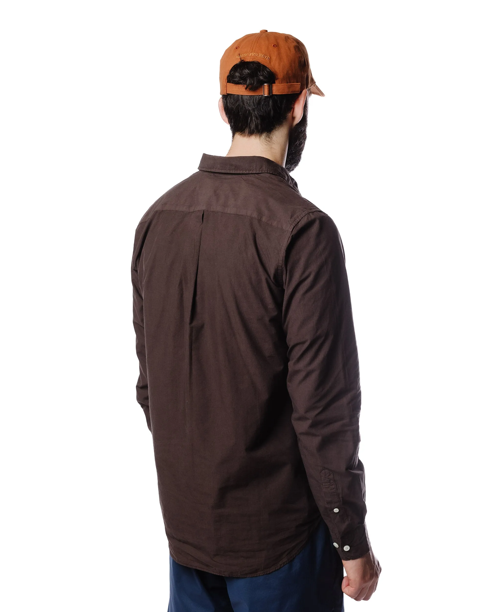 Norse Projects Osvald Tencel Espresso sold by Lost & Found product image thumbnail 4