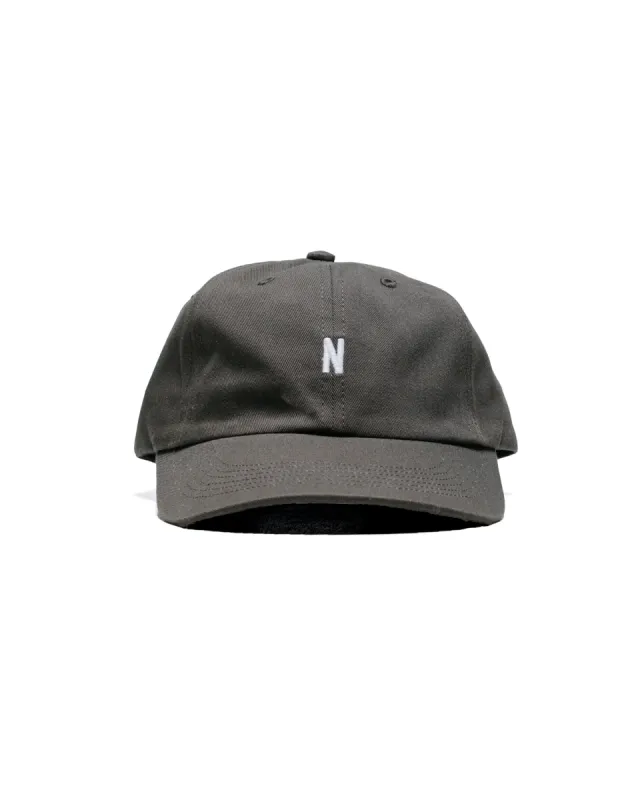 Norse Projects Twill Sports Cap Beech Green sold by Lost & Found