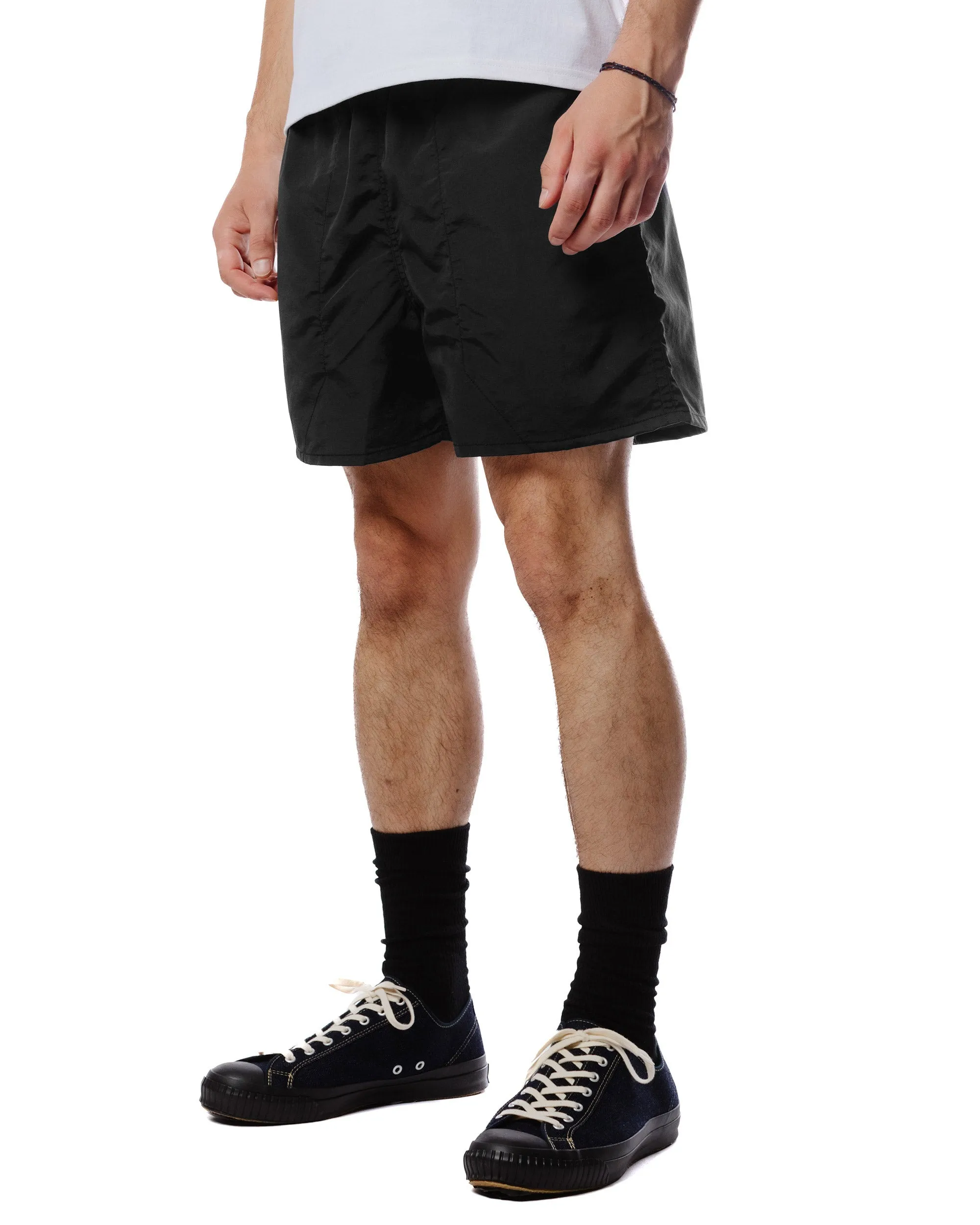 The Real McCoy's MP23019 Nylon-Mesh Hiking Shorts Onyx sold by Lost & Found product image thumbnail 3