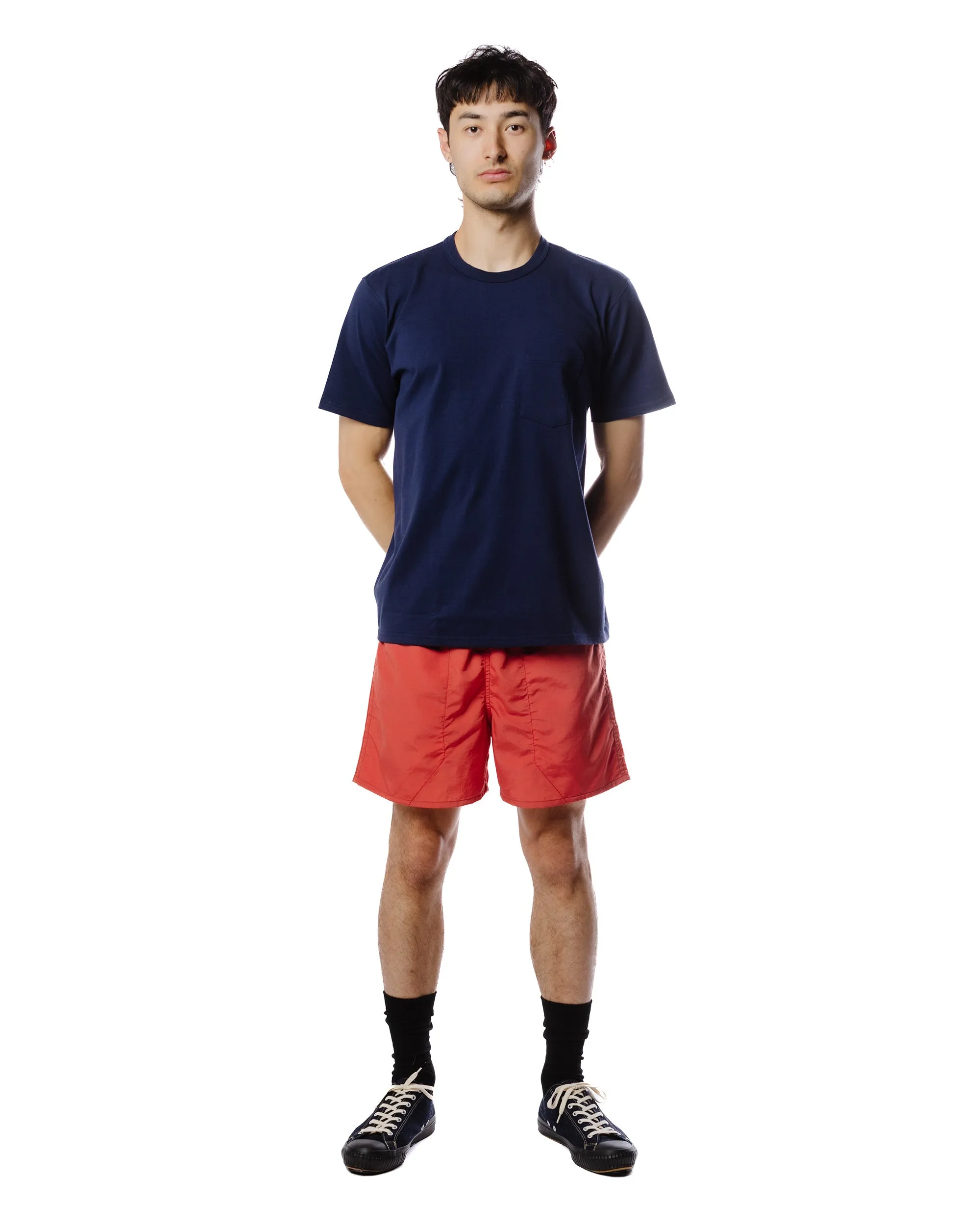 The Real McCoy's MP23019 Nylon-Mesh Hiking Shorts Salmon sold by Lost & Found product image thumbnail 2