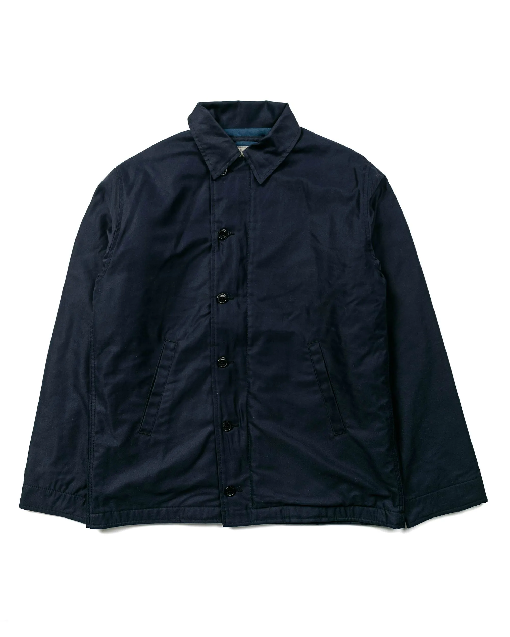 The Real McCoy's MJ23010 U.S. Navy Utility Jacket Navy sold by Lost & Found