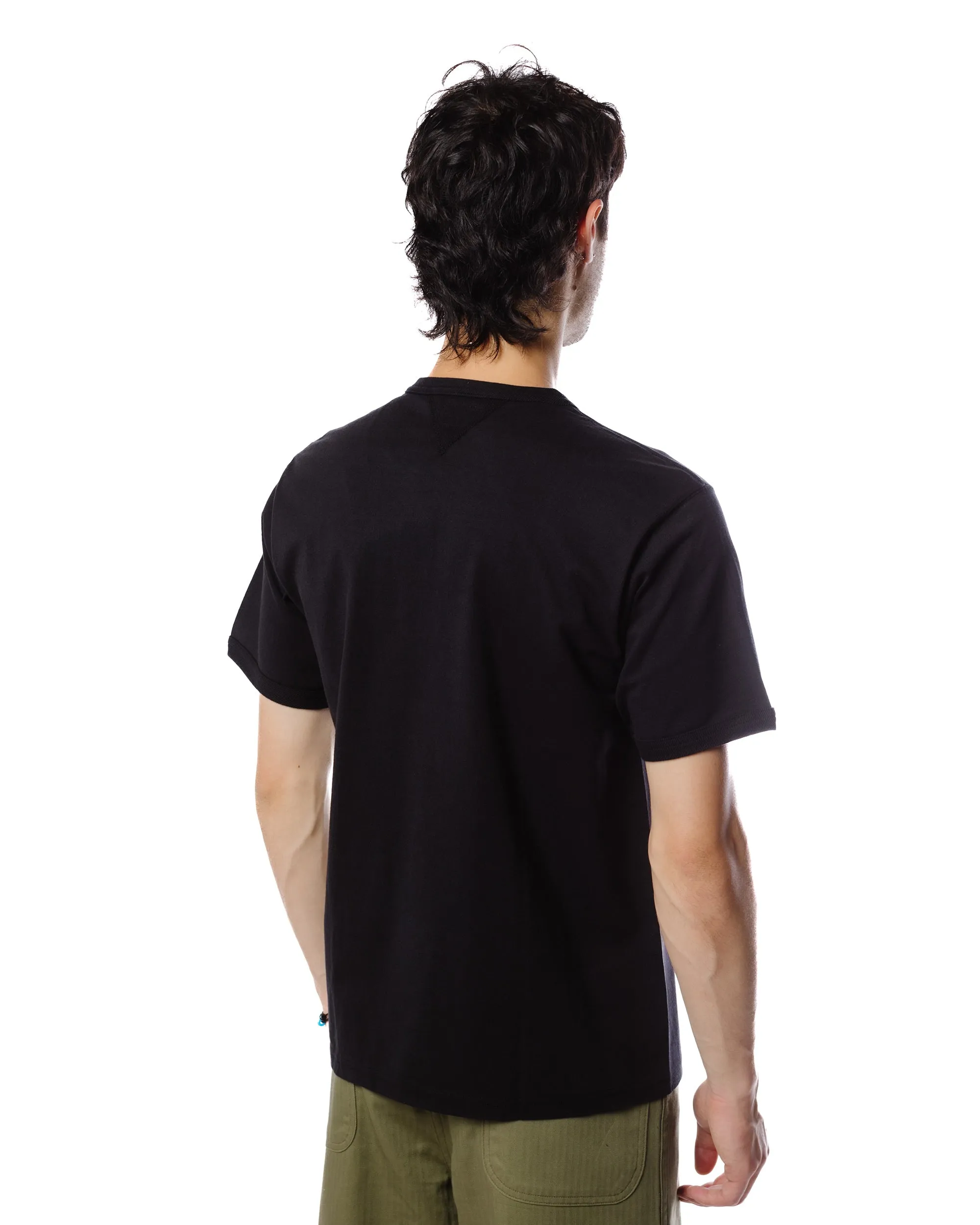 The Real McCoy's MC23020 Gusset Tee Black sold by Lost & Found product image thumbnail 4