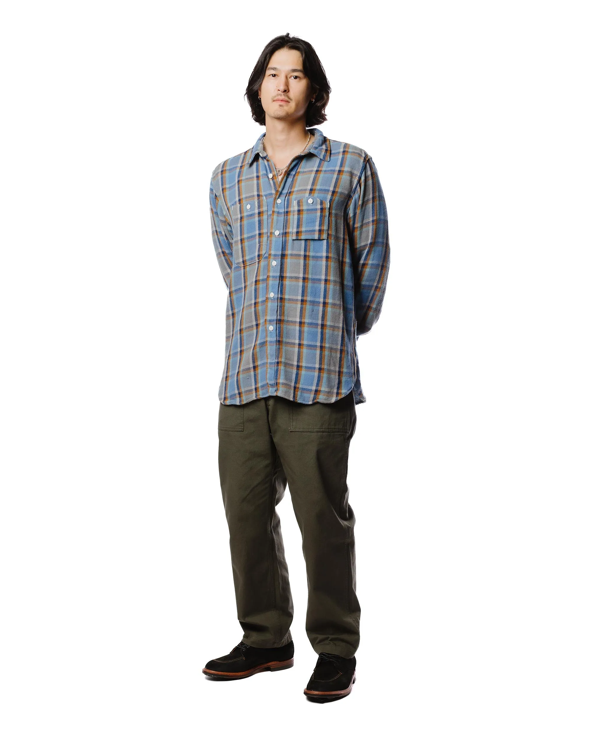 Engineered Garments Fatigue Pant Olive Heavyweight Cotton Ripstop sold by Lost & Found product image thumbnail 2