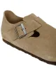 Birkenstock London Taupe Suede sold by Lost & Found
