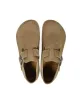 Birkenstock London Taupe Suede sold by Lost & Found