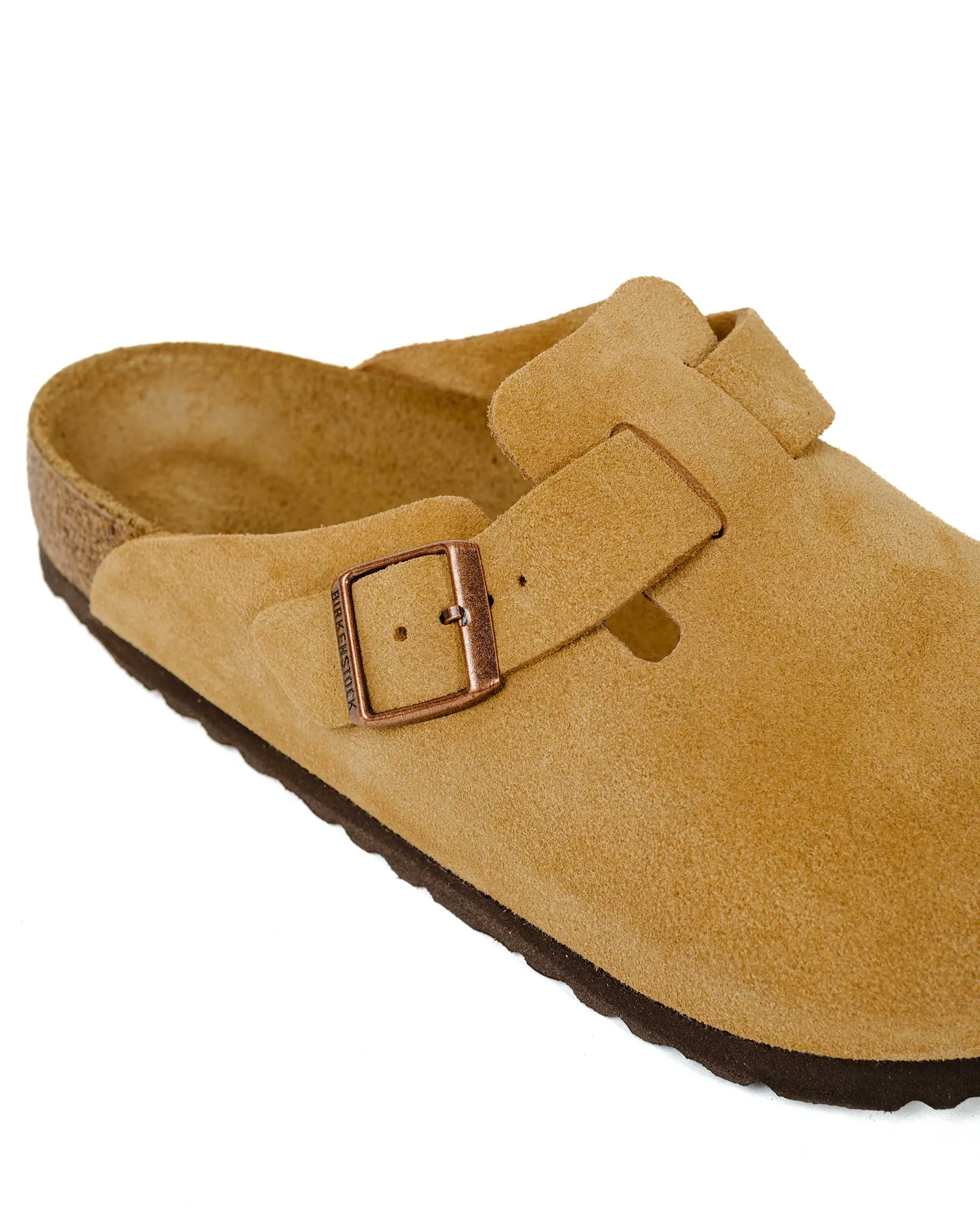 Birkenstock Boston Latte Cream Suede sold by Lost & Found product image thumbnail 3