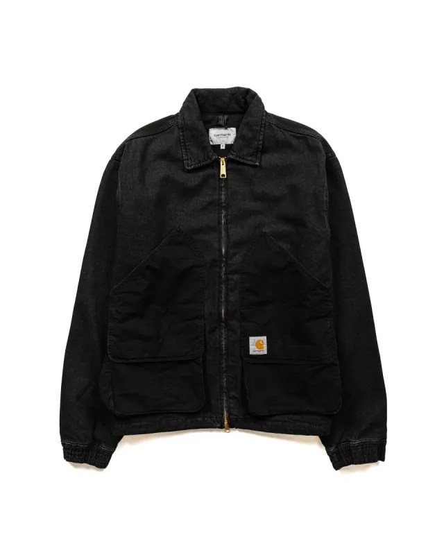 Carhartt W.I.P. Alma Jacket Black Stone Washed made by Lost & Found