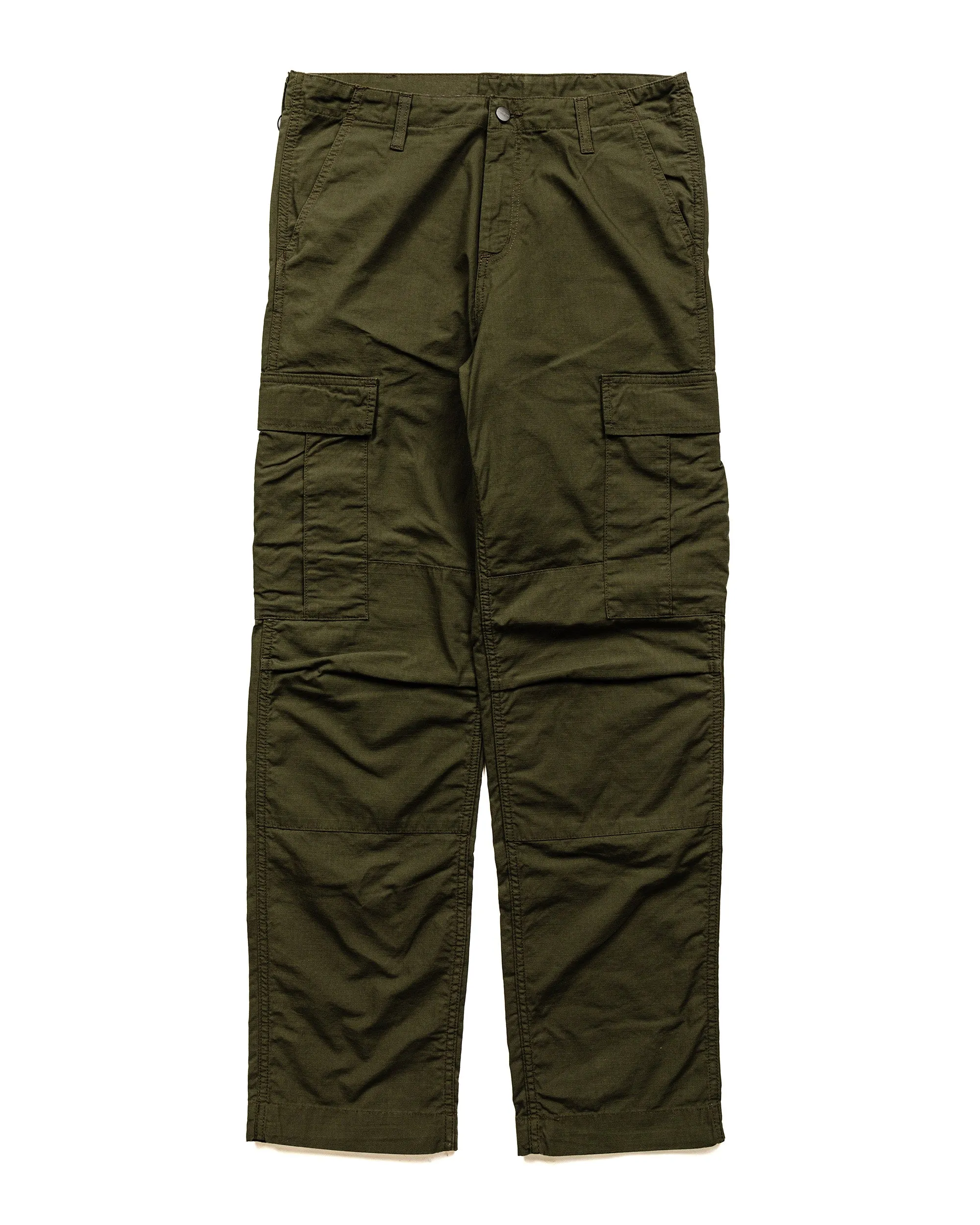 Carhartt W.I.P. Regular Cargo Pant Cypress Rinsed sold by Lost & Found
