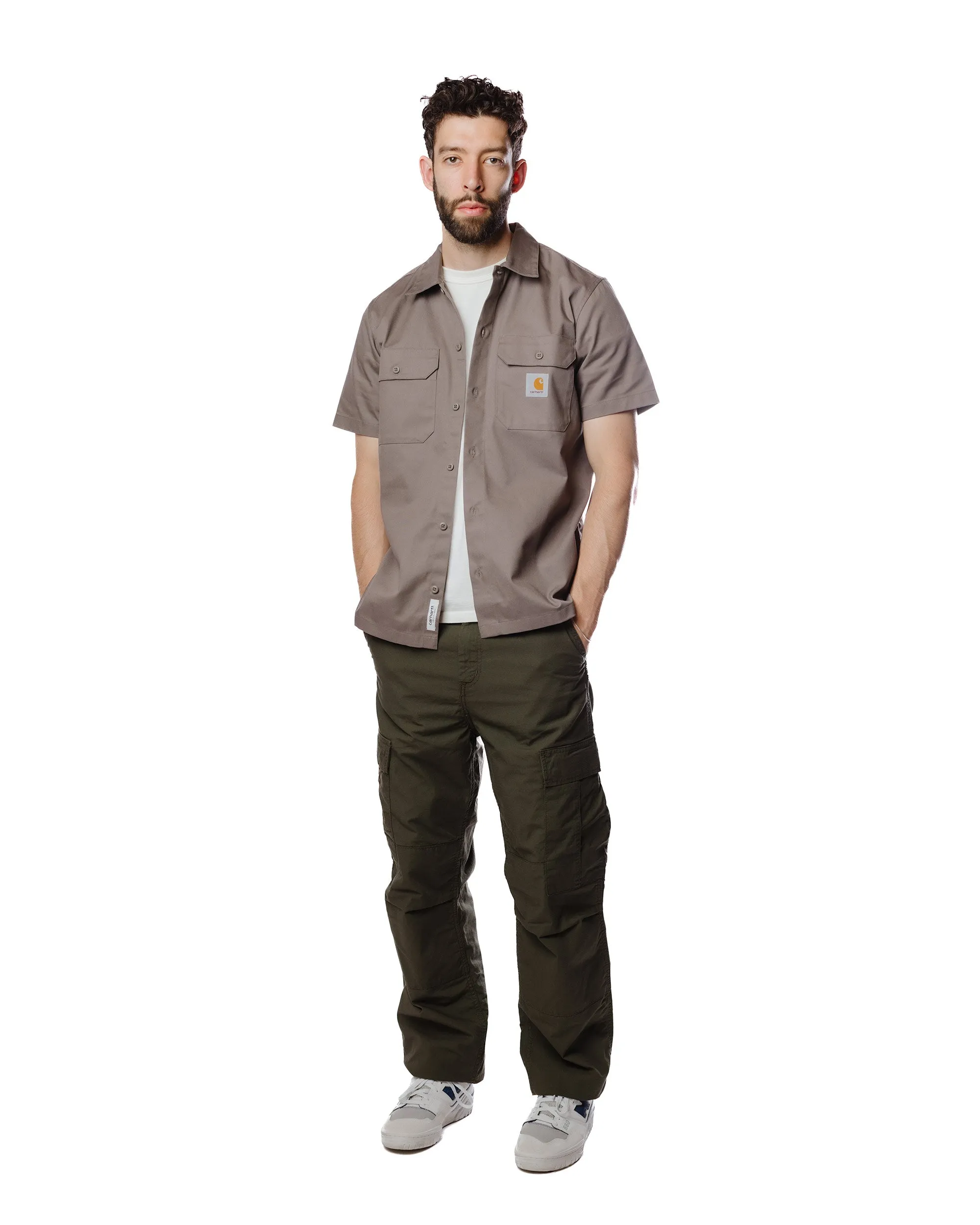 Carhartt W.I.P. Regular Cargo Pant Cypress Rinsed sold by Lost & Found product image thumbnail 2