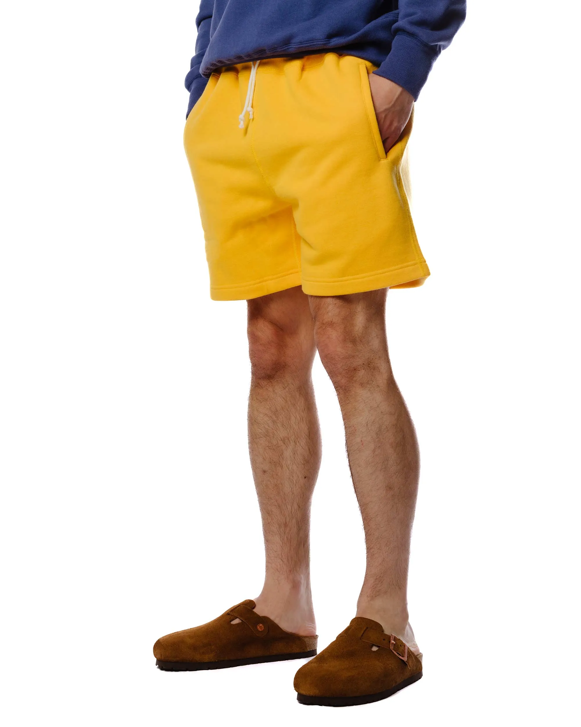 The Real McCoy's MC23013 9oz. Loopwheel Sweatshorts Yellow sold by Lost & Found product image thumbnail 3