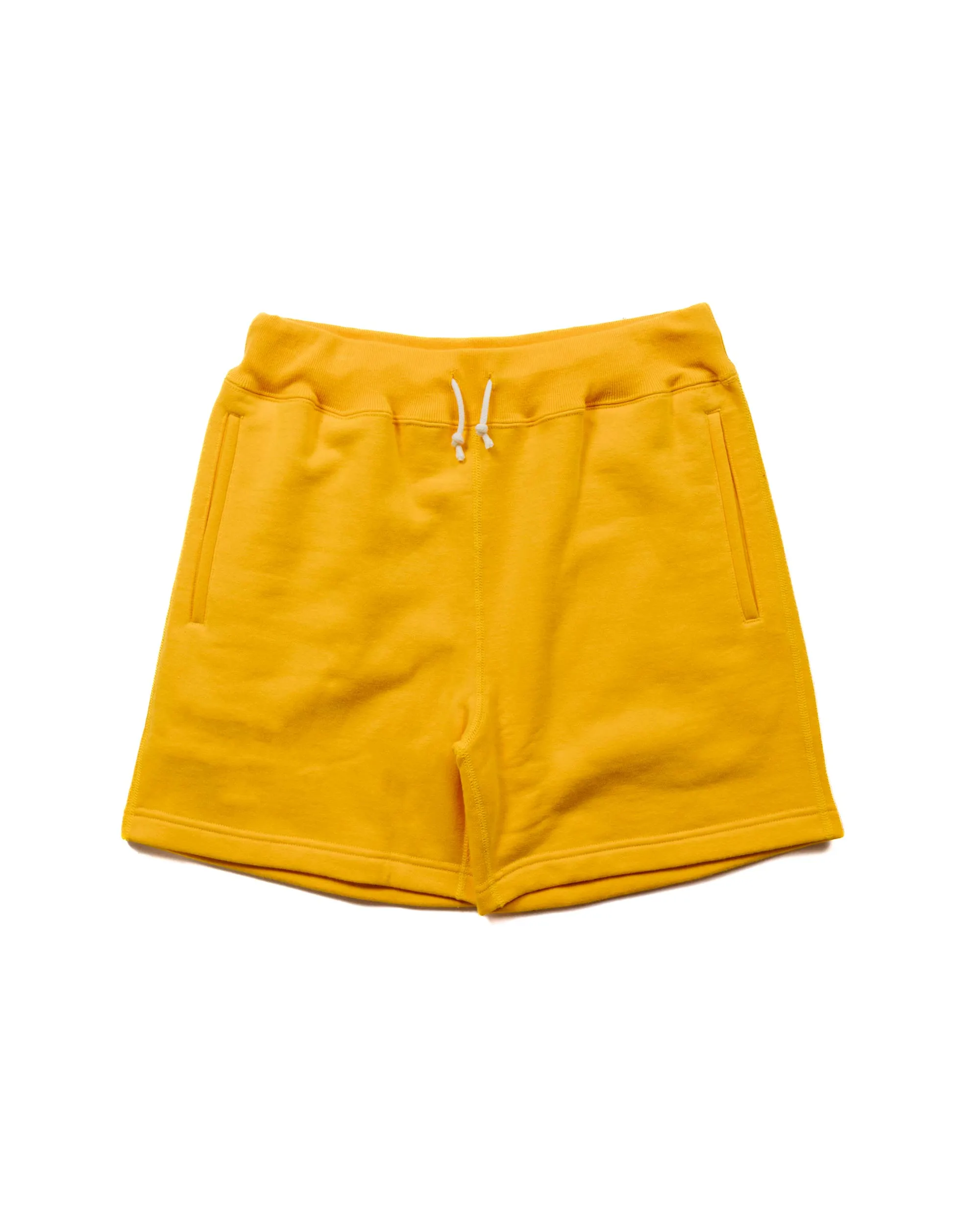 The Real McCoy's MC23013 9oz. Loopwheel Sweatshorts Yellow sold by Lost & Found