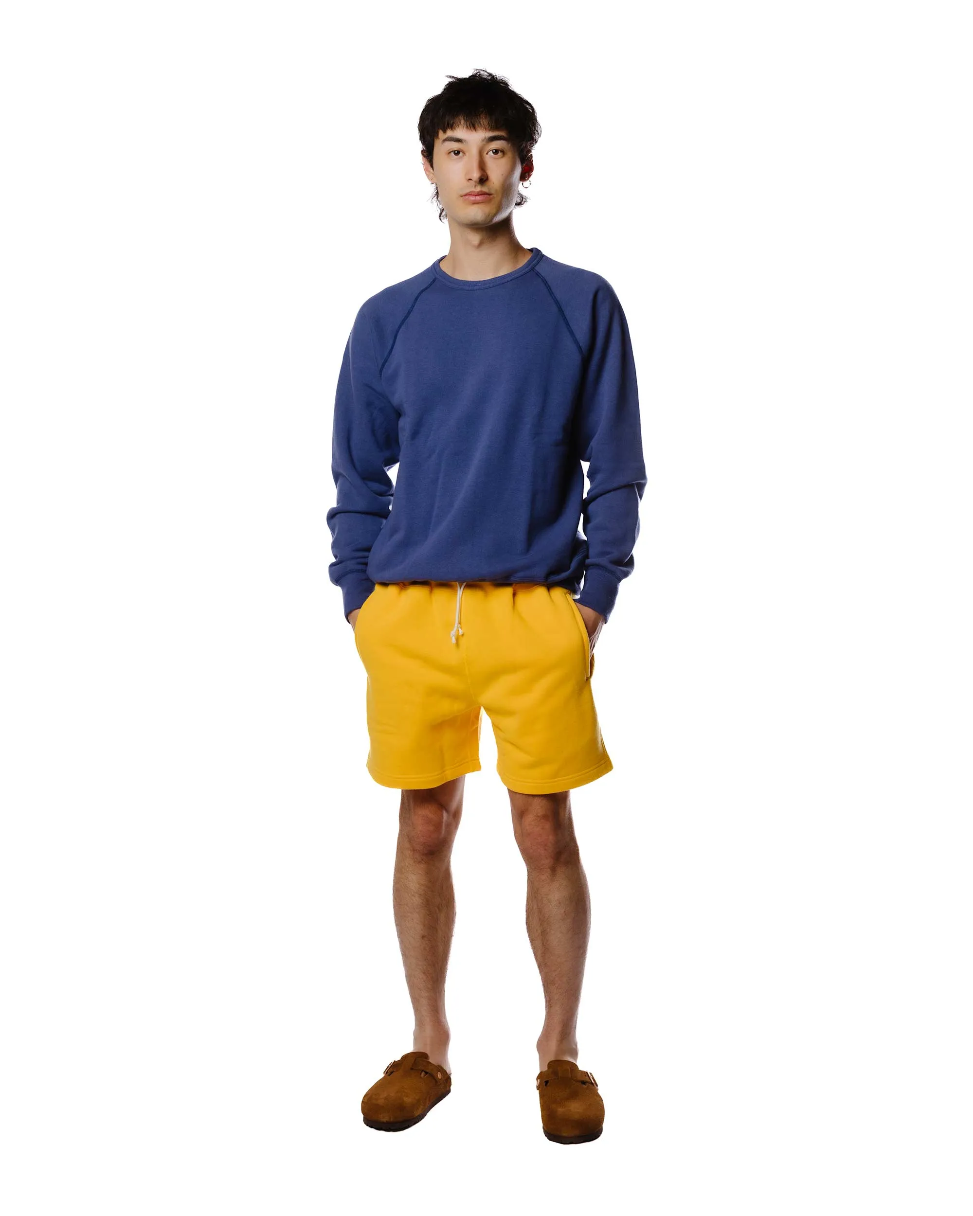 The Real McCoy's MC23013 9oz. Loopwheel Sweatshorts Yellow sold by Lost & Found product image thumbnail 2