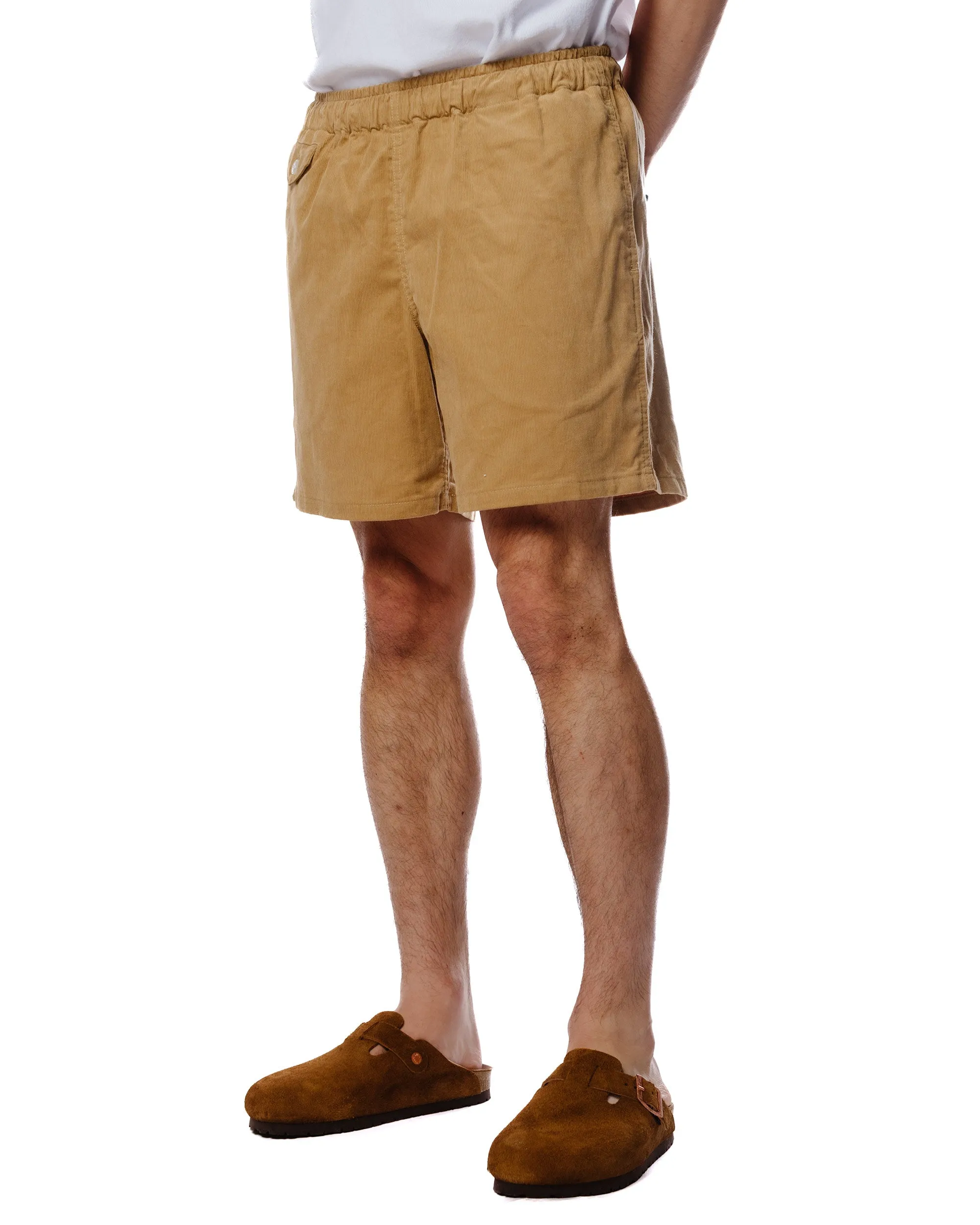The Real McCoy's MP23014 Summer Corduroy Swim Shorts Beige sold by Lost & Found product image thumbnail 3