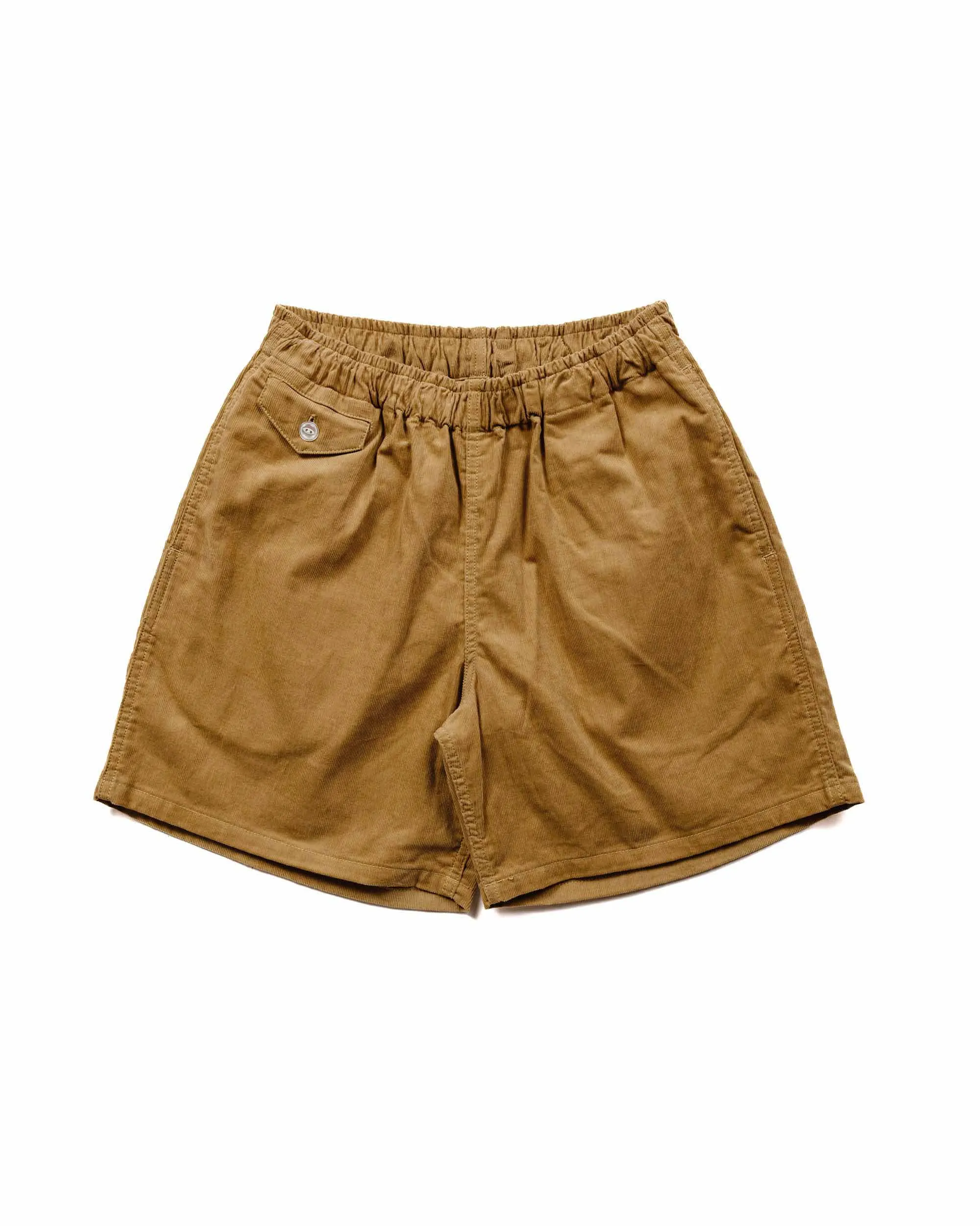 The Real McCoy's MP23014 Summer Corduroy Swim Shorts Beige sold by Lost & Found
