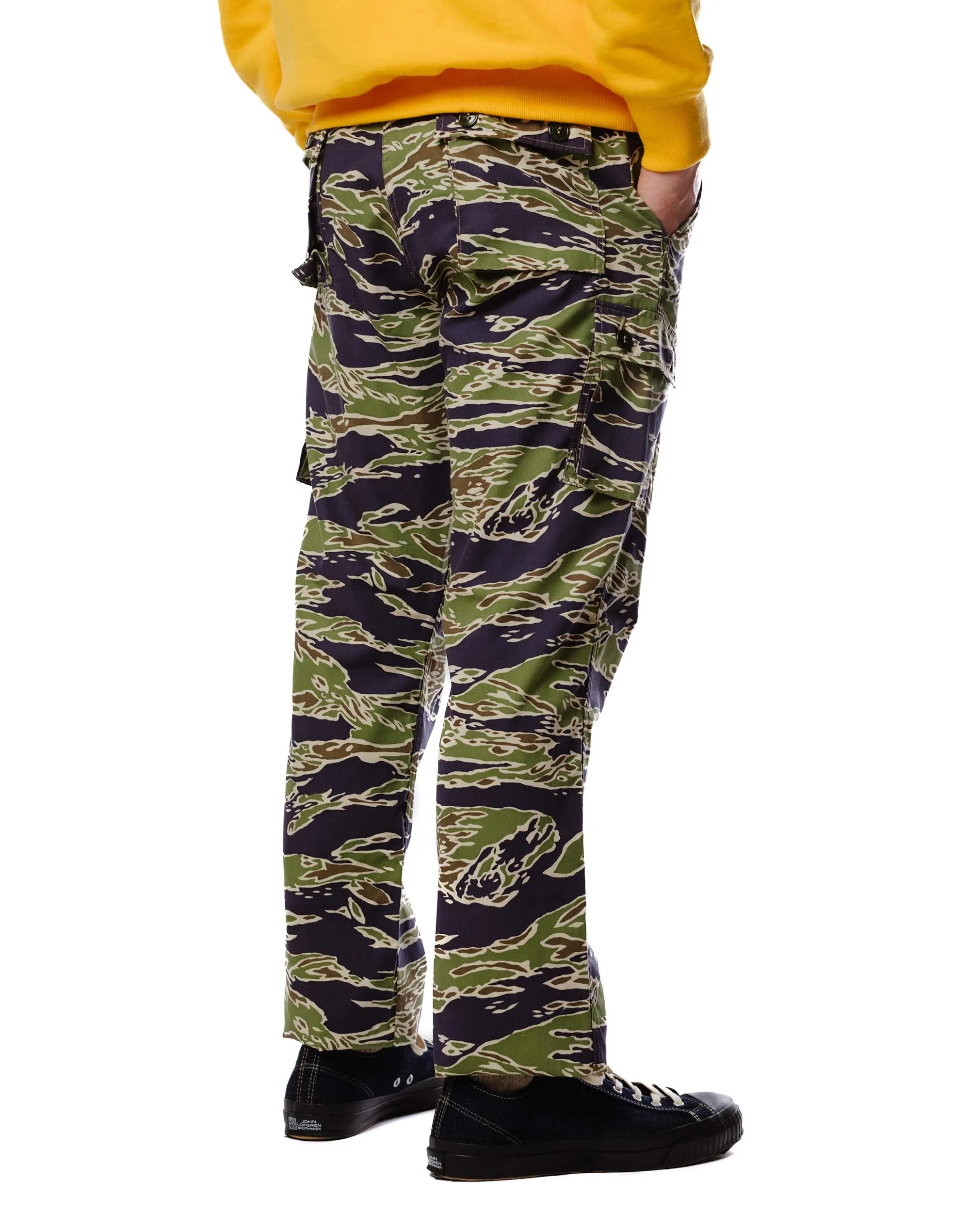 The Real McCoy's MP23004 Tiger Camouflage Trousers / Late War Green sold by Lost & Found product image thumbnail 4