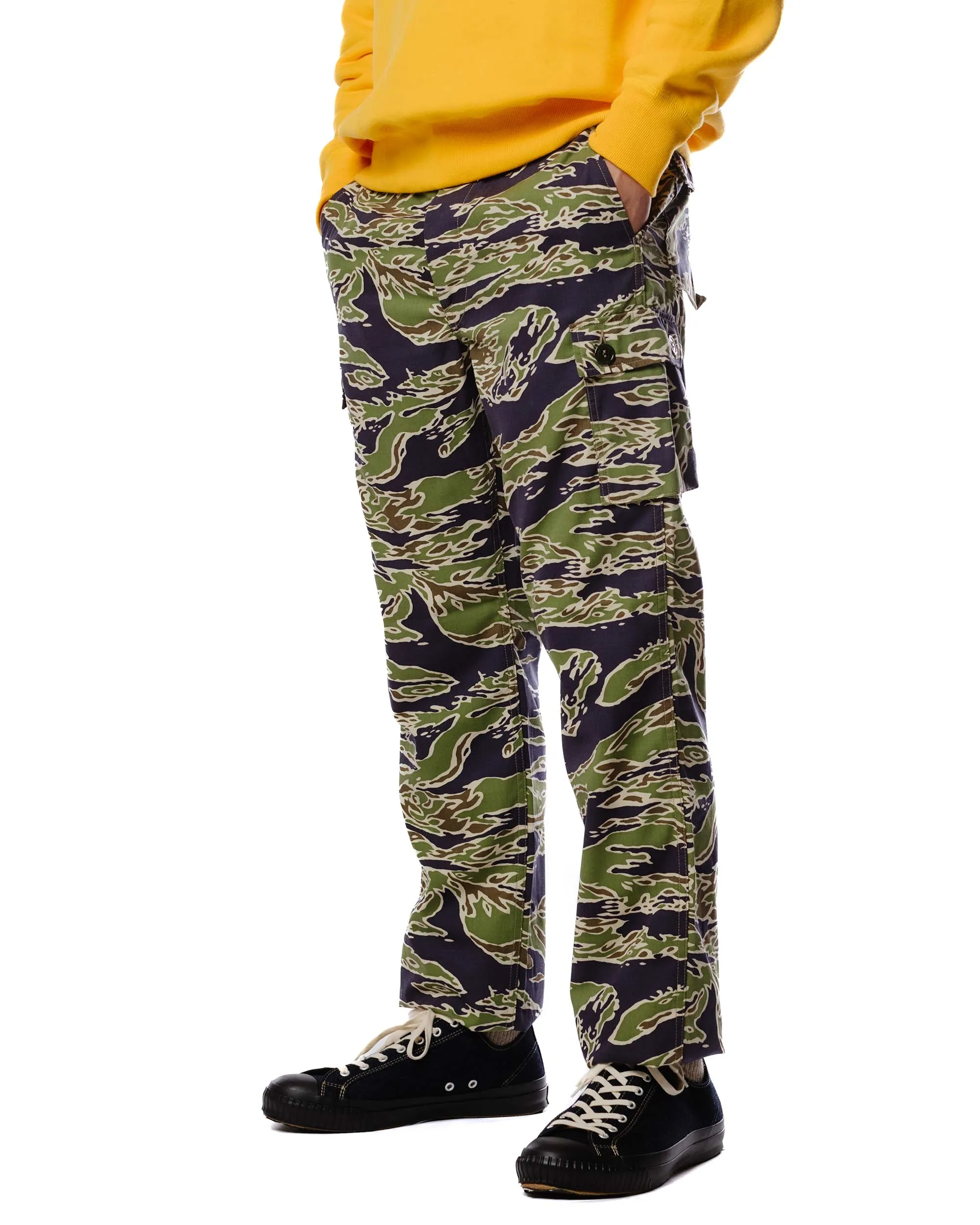 The Real McCoy's MP23004 Tiger Camouflage Trousers / Late War Green sold by Lost & Found product image thumbnail 3