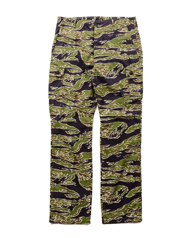The Real McCoy's MP23004 Tiger Camouflage Trousers / Late War Green sold by Lost & Found