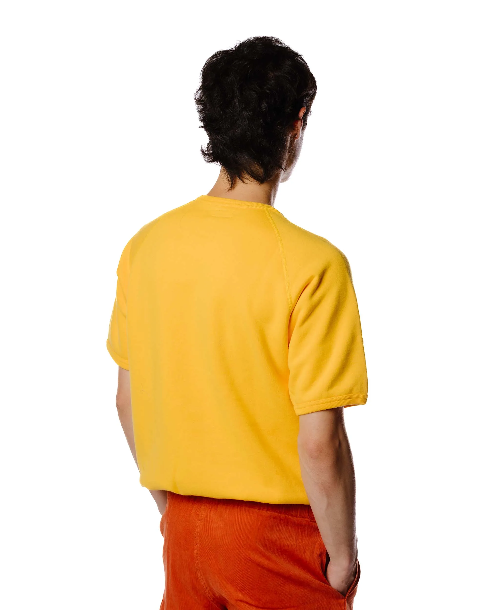 The Real McCoy’s MC20005 9oz. Loopwheel S/S Sweatshirt Yellow sold by Lost & Found product image thumbnail 4