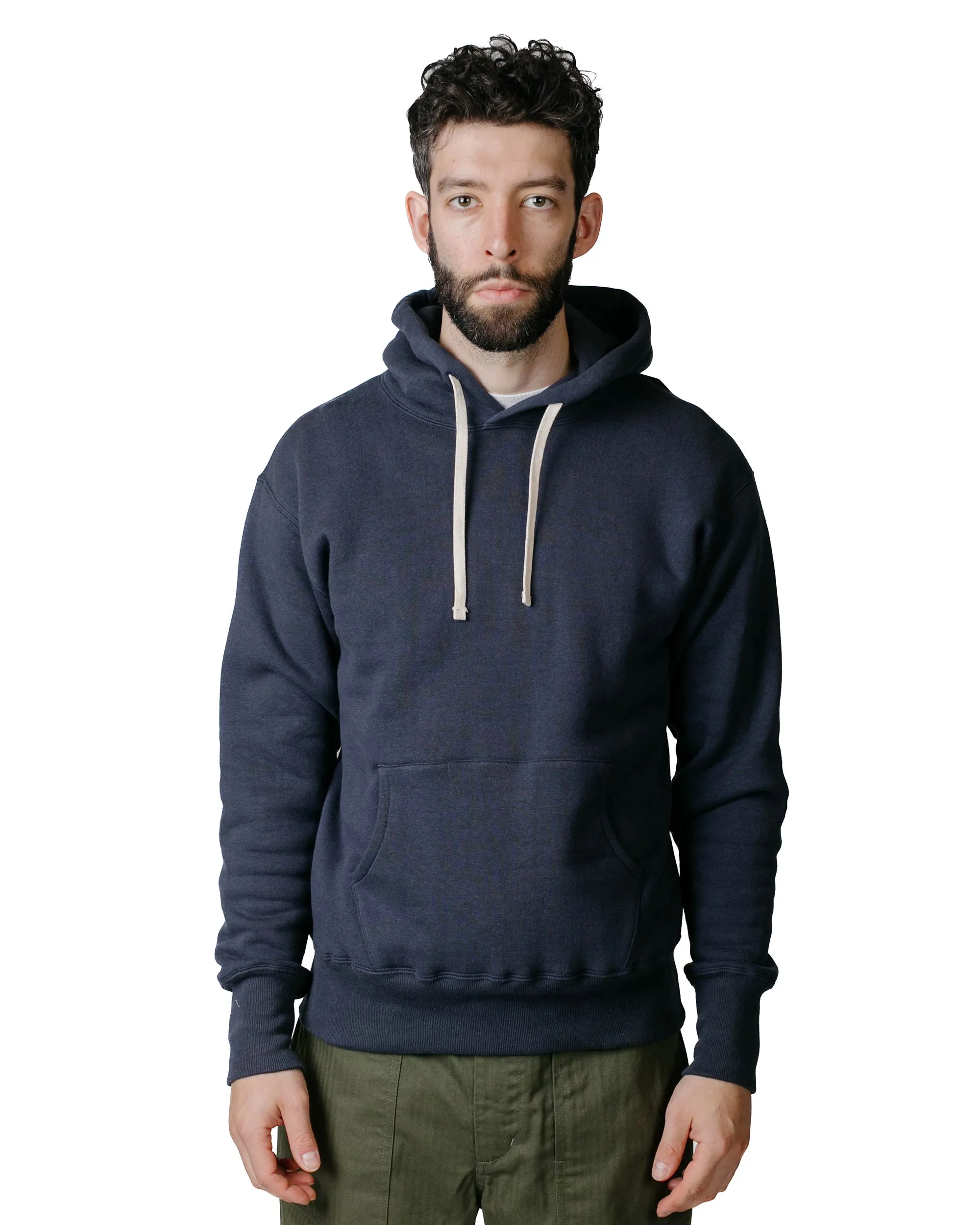The Real McCoy’s MC19124 10oz. Loopwheel Parka Navy sold by Lost & Found product image thumbnail 2