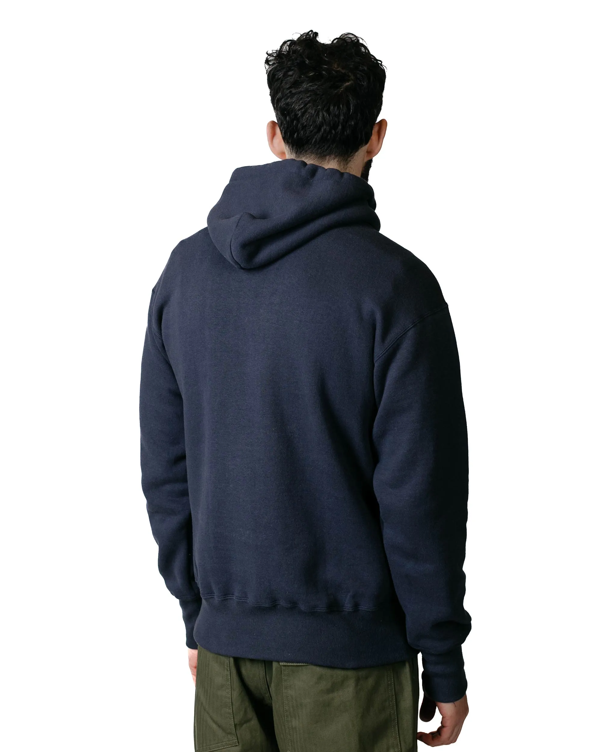The Real McCoy’s MC19124 10oz. Loopwheel Parka Navy sold by Lost & Found product image thumbnail 3
