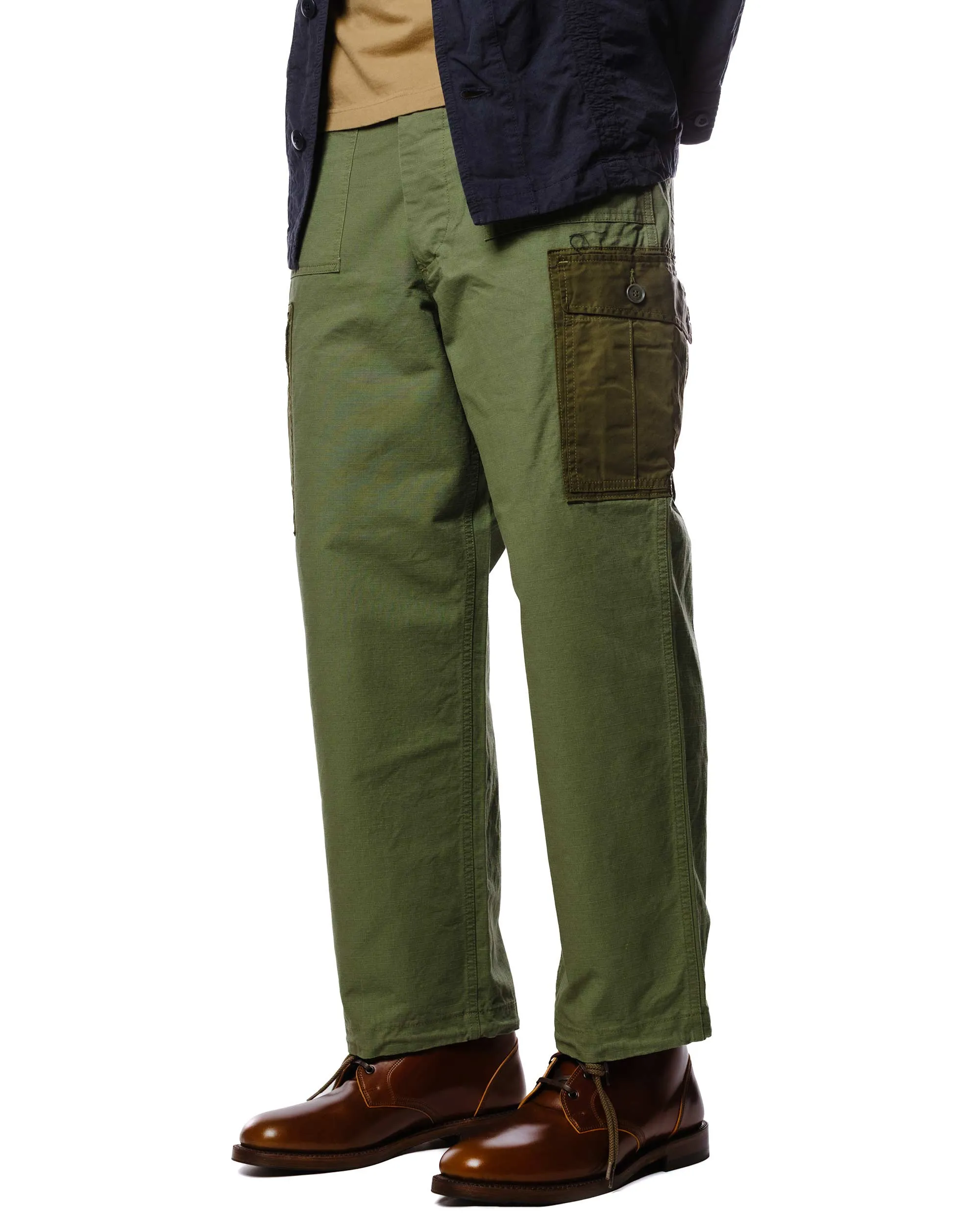 The Corona Utility FP020 Fatigue Slacks "Boonie Slacks" Fatigue Ripstop OD sold by Lost & Found product image thumbnail 3