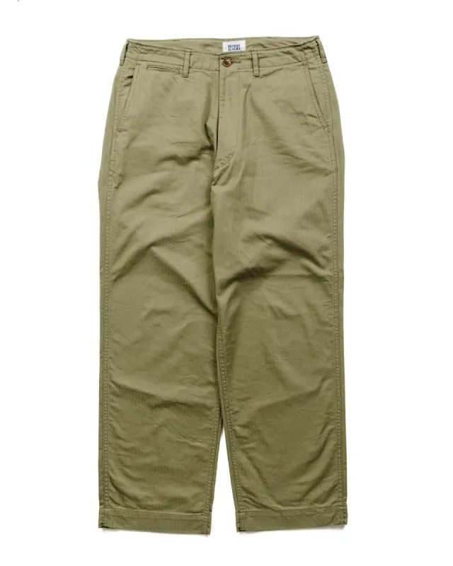 The Corona Utility FP021 Fatigue Slacks 'Desert Slacks 2' NX H.B.T Olive Green sold by Lost & Found